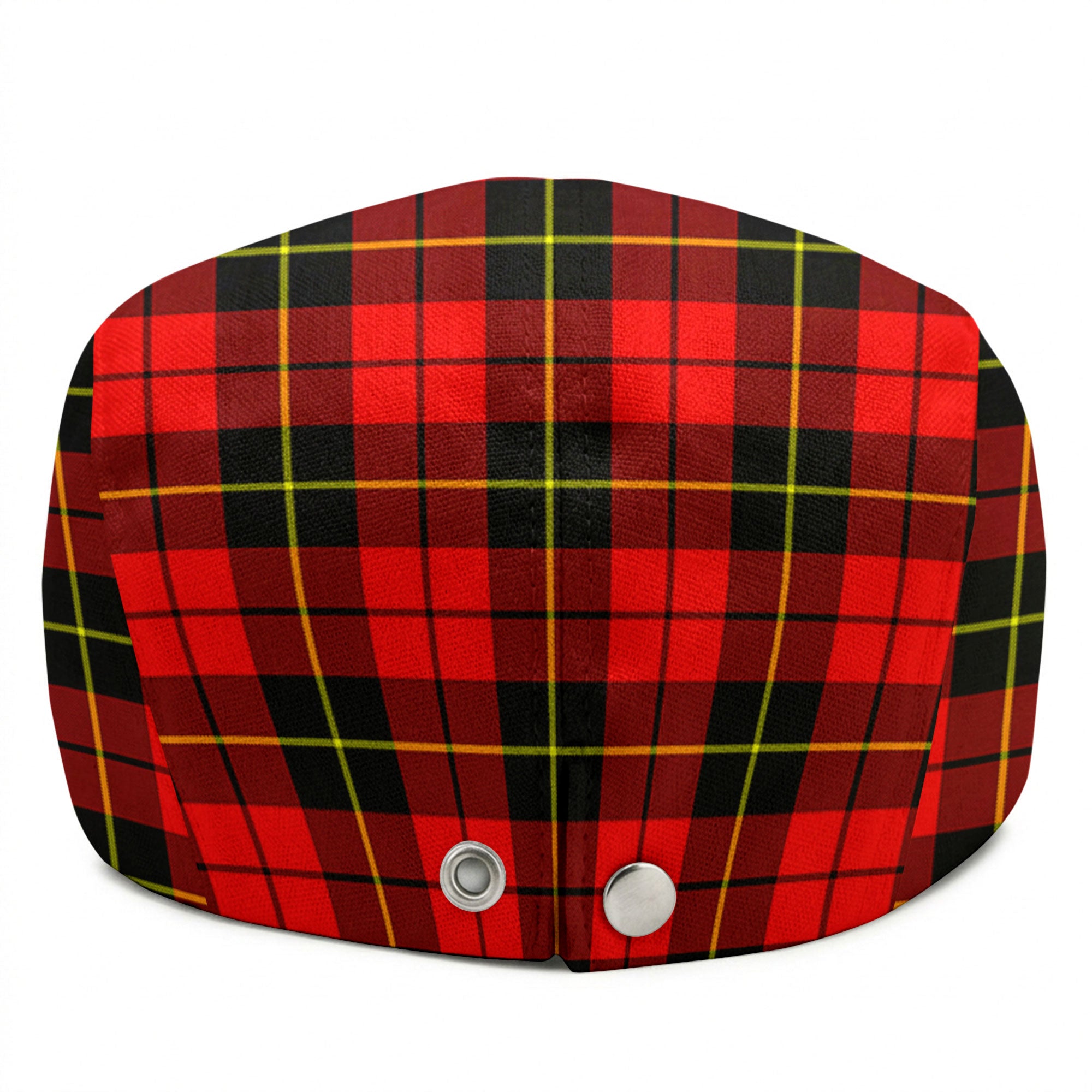 Wallace Hunting Red Tartan Flat Caps