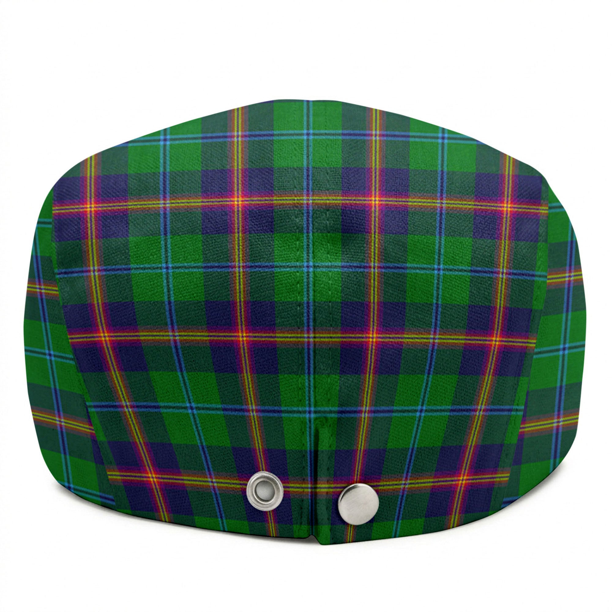Young Modern Tartan Flat Caps