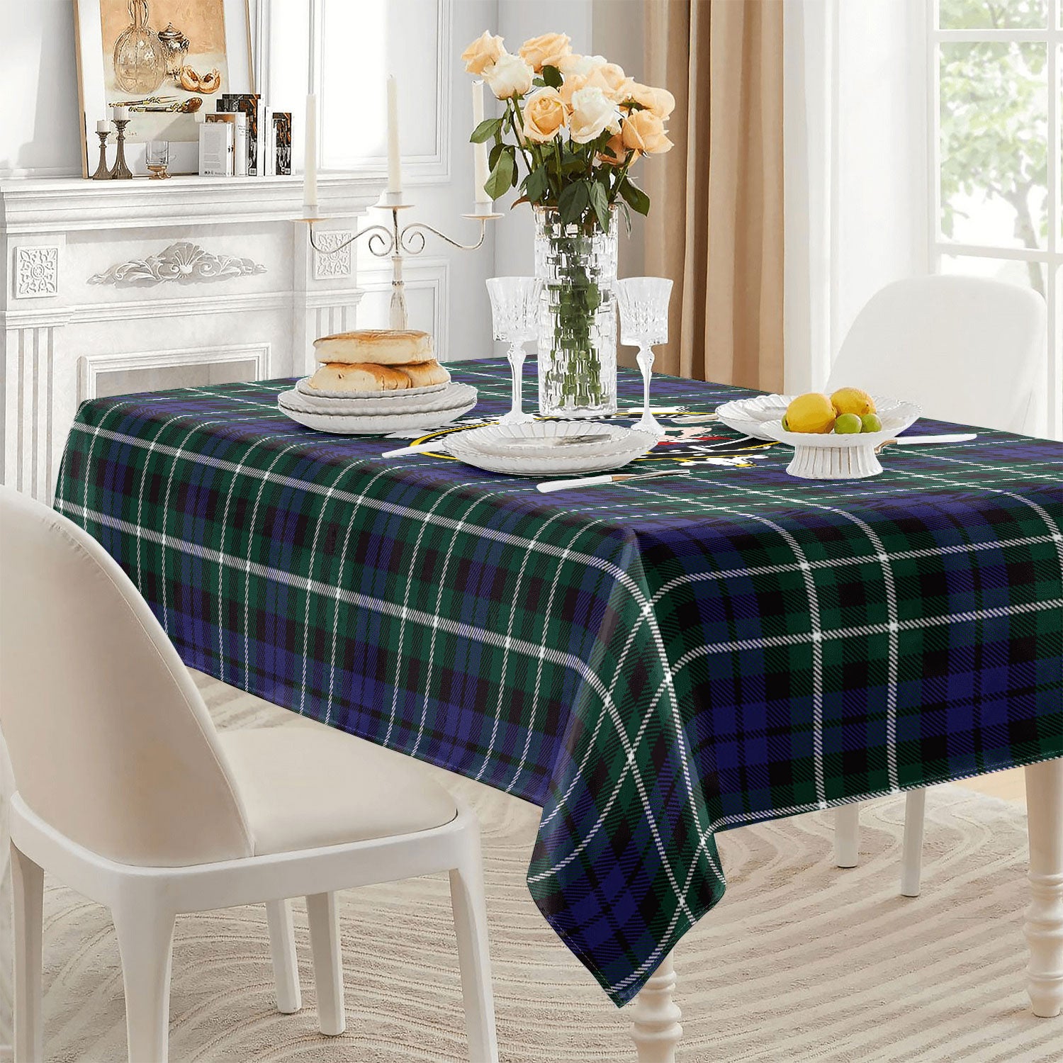 Allardice Tartan Crest Tablecloth
