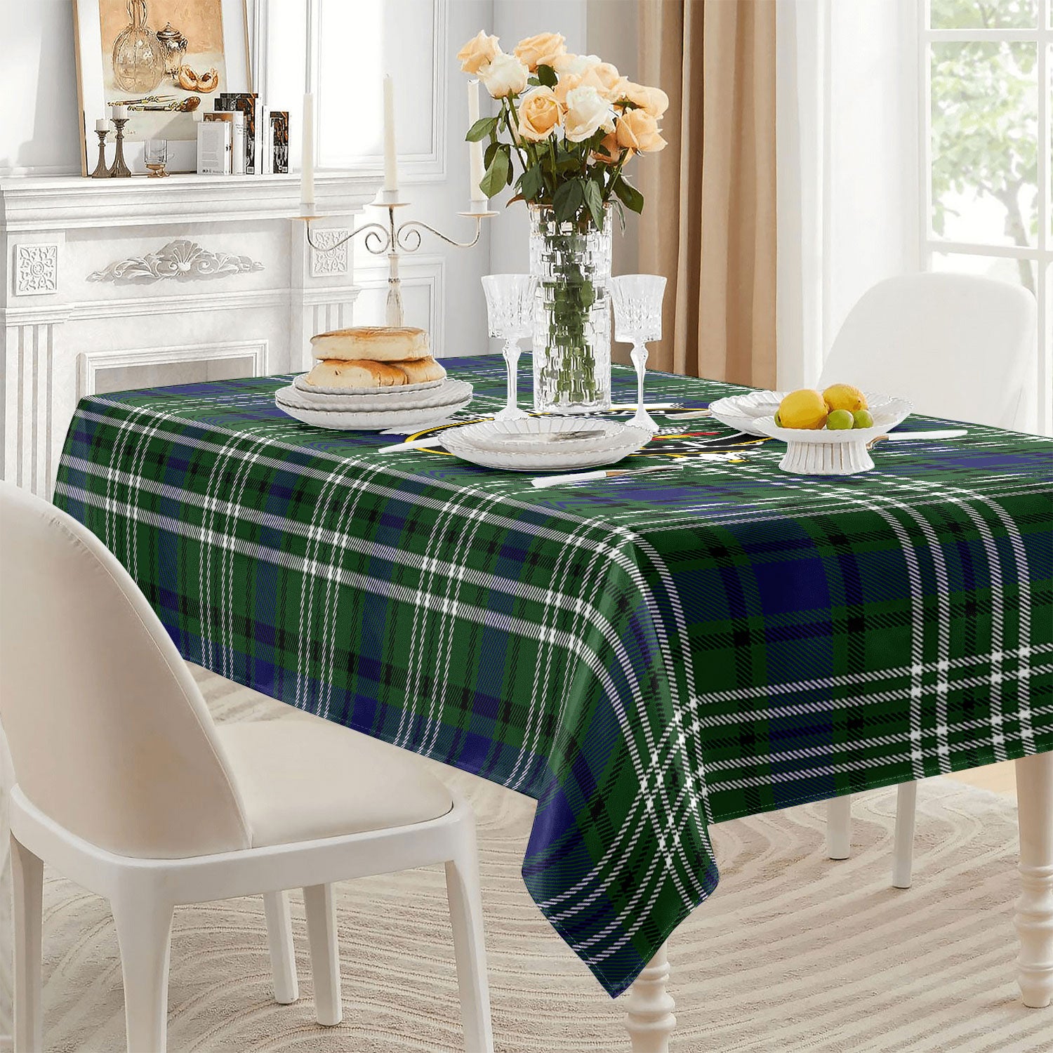 Blyth Tartan Crest Tablecloth