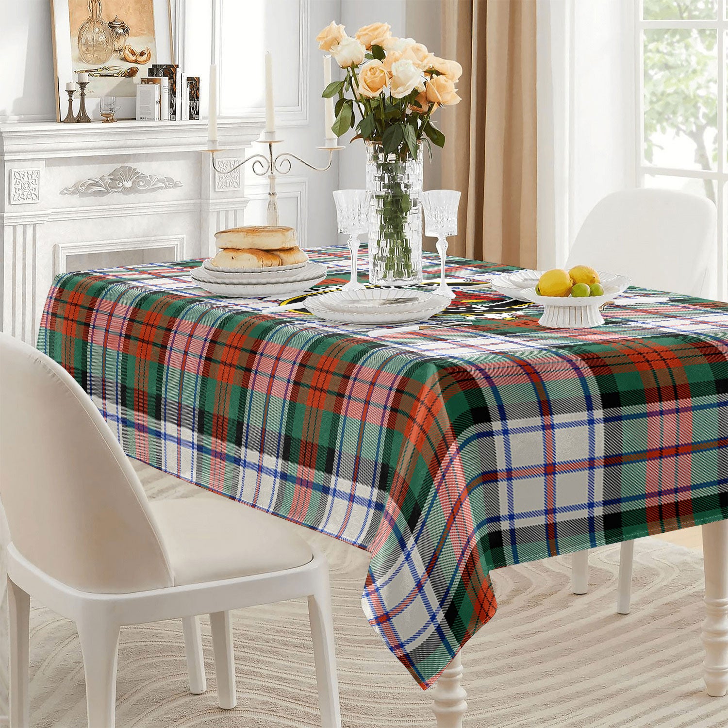 McDuff Dress Ancient Tartan Crest Tablecloth