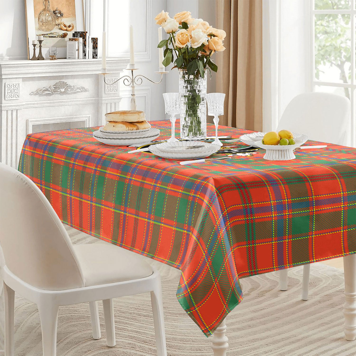 Munro Ancient Tartan Crest Tablecloth