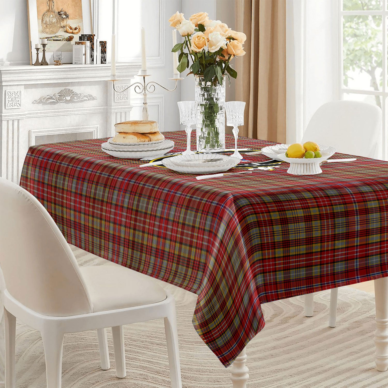 Ogilvie Tartan Crest Tablecloth