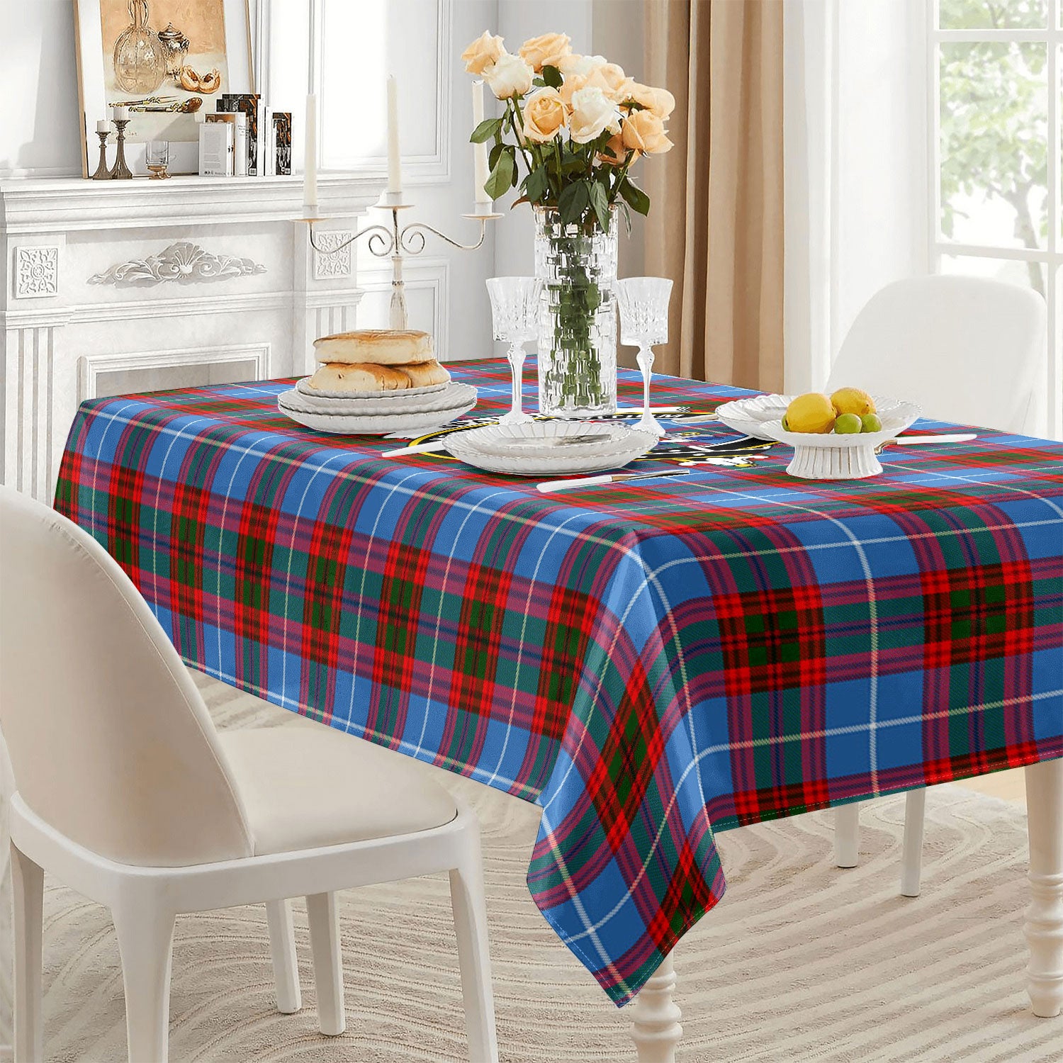 Spalding Tartan Crest Tablecloth