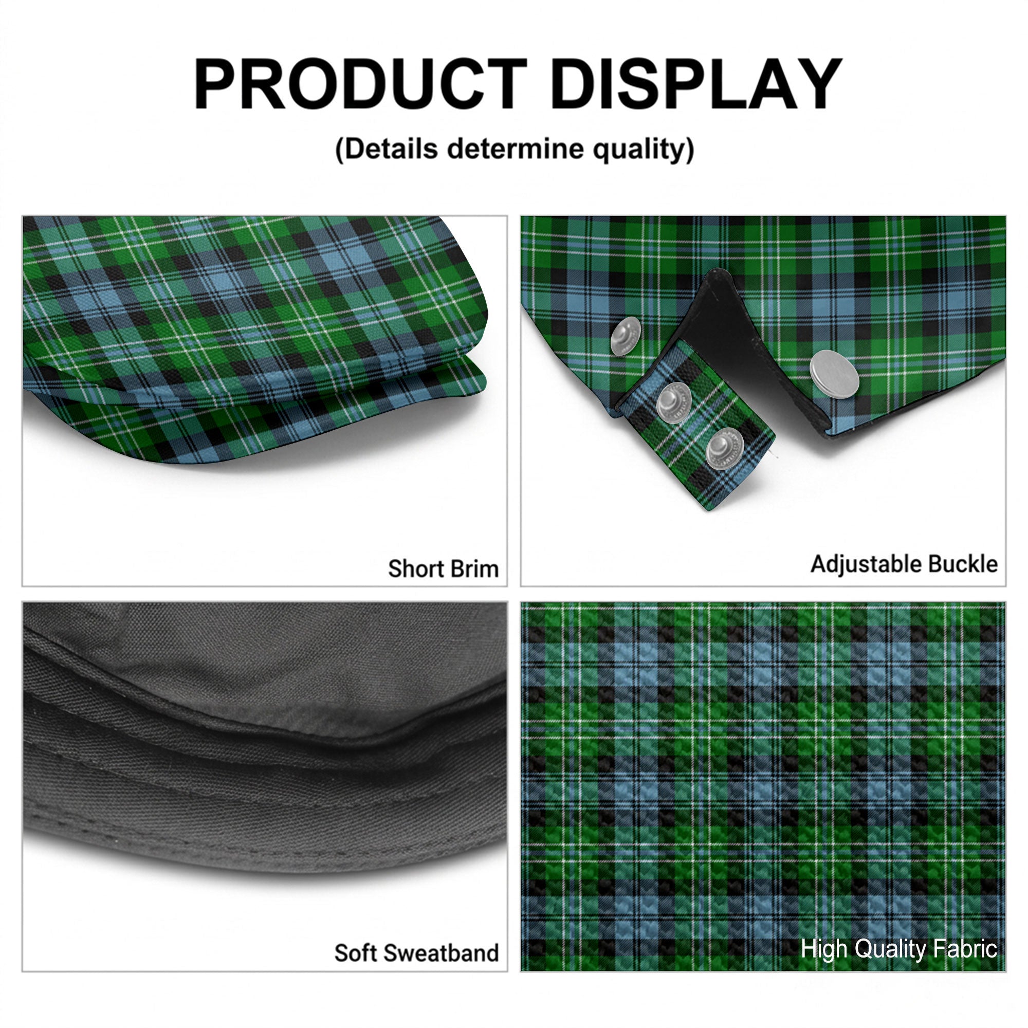 Arbuthnot Ancient Tartan Flat Caps