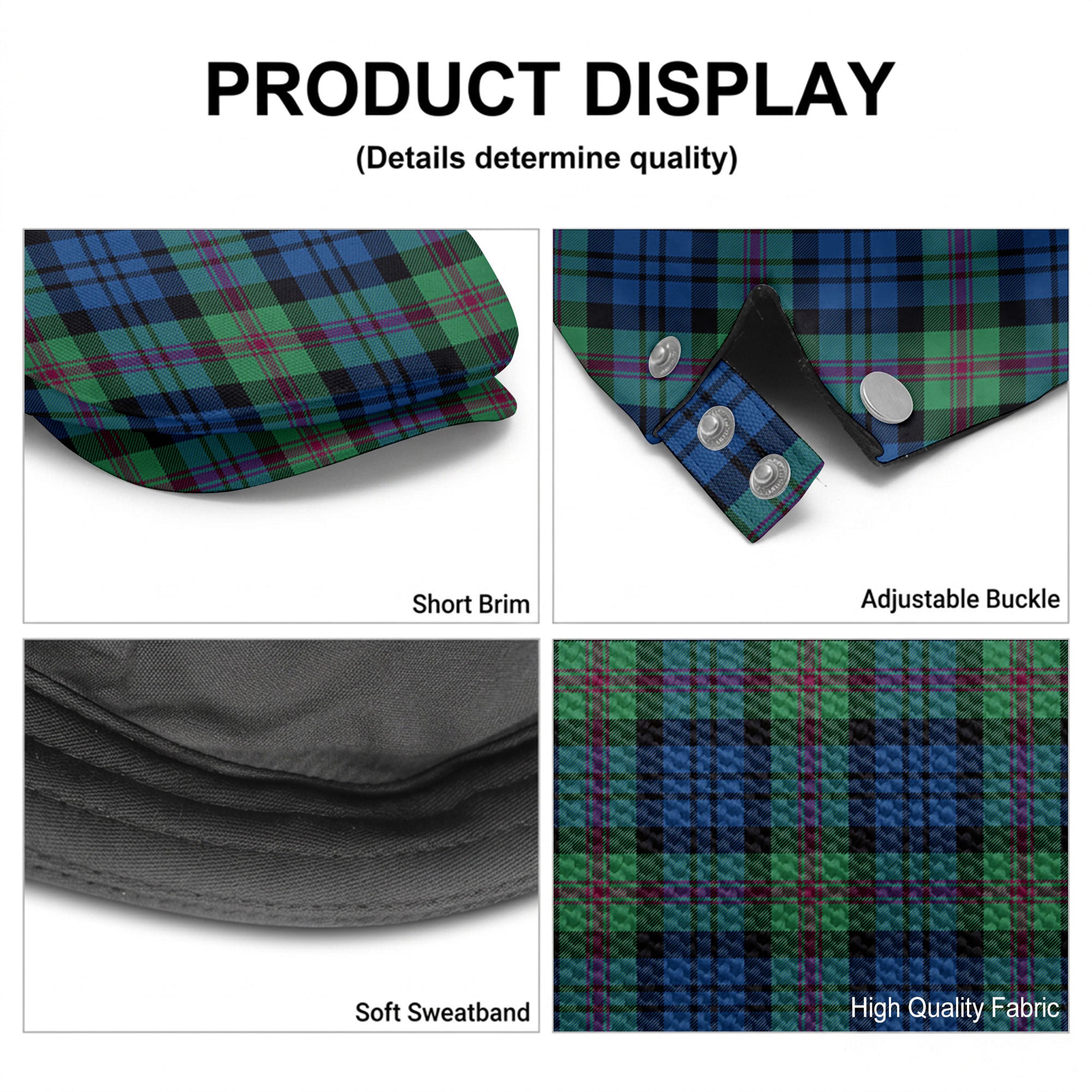 Baird Ancient Tartan Flat Caps