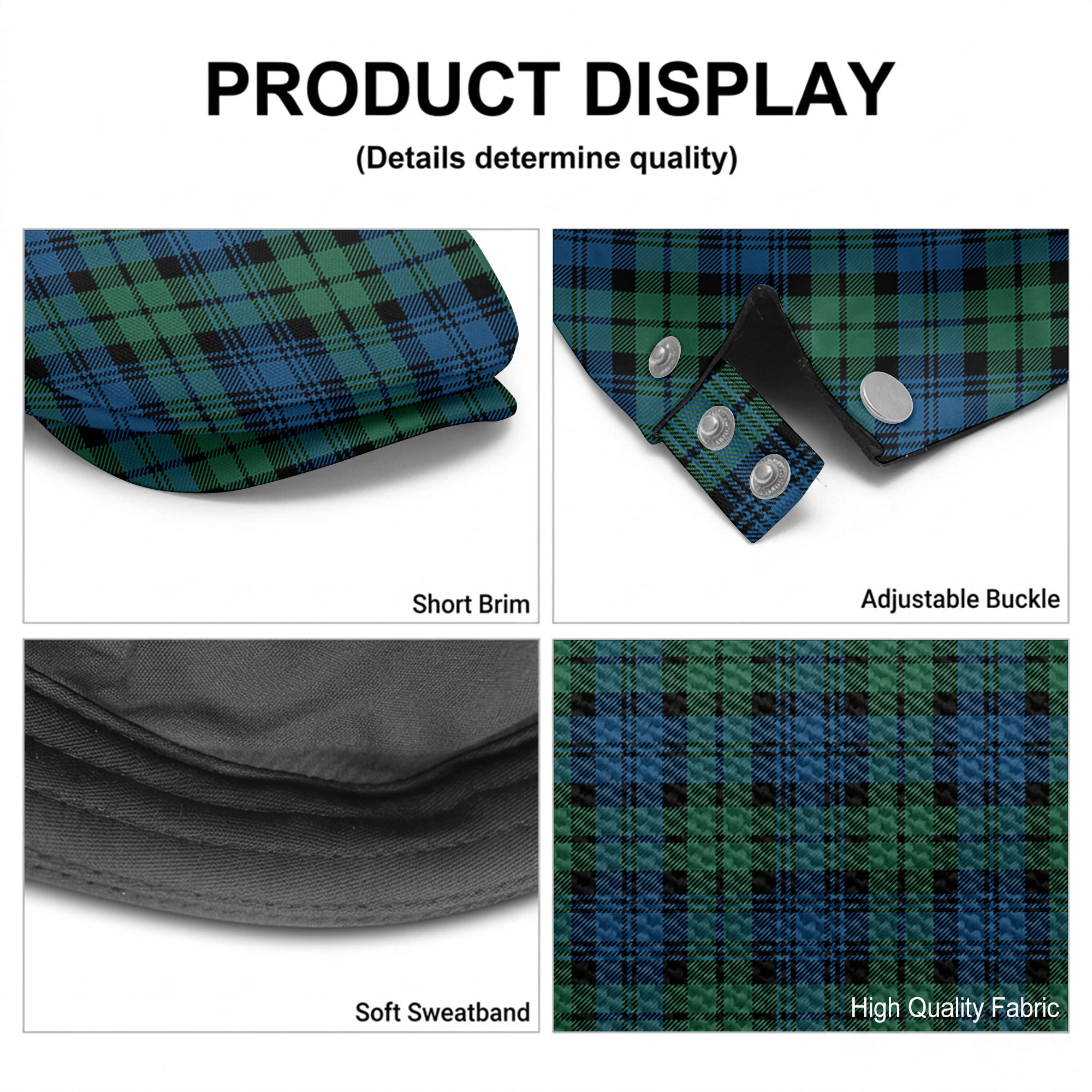 Campbell Ancient 02 Tartan Flat Caps