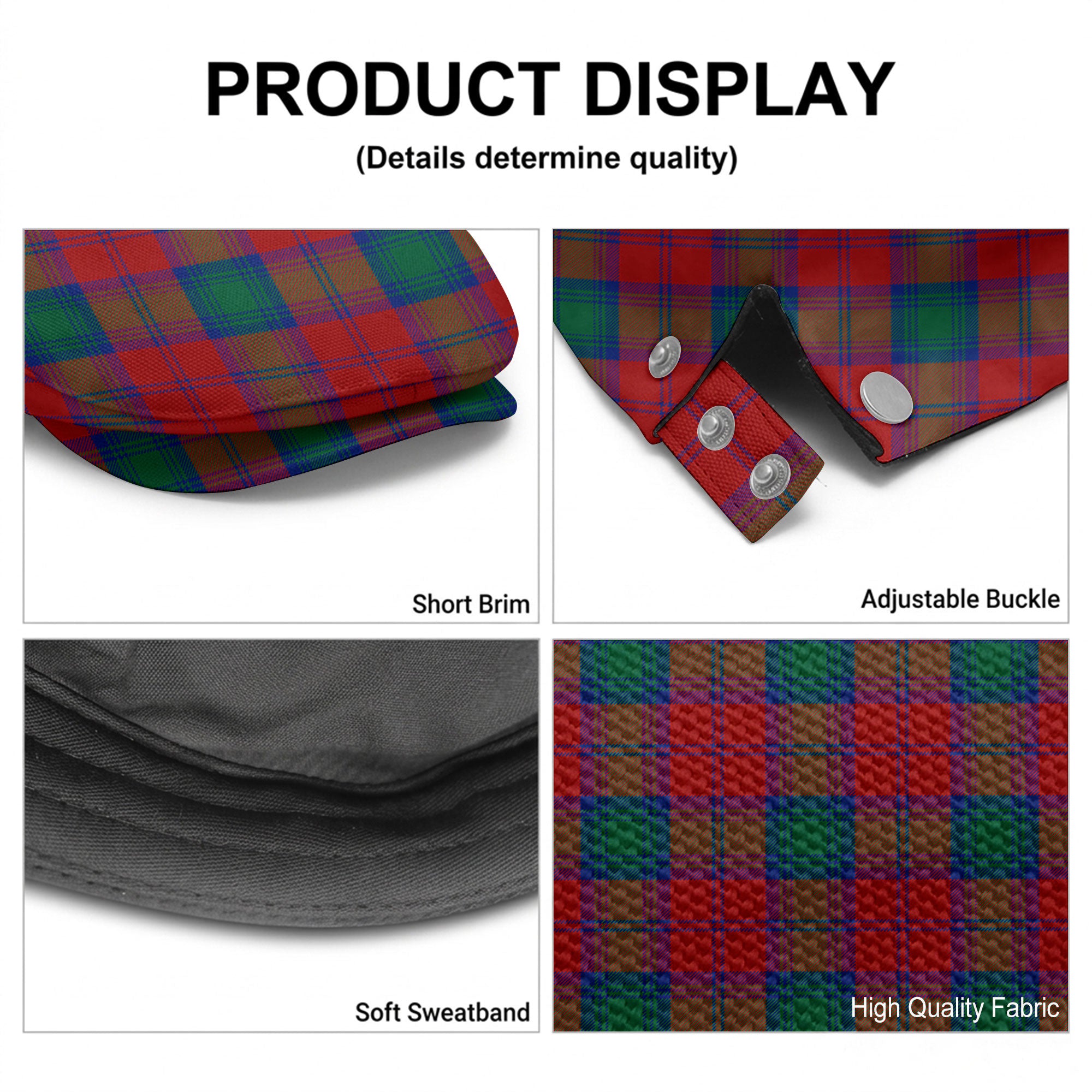Fotheringham Tartan Flat Caps