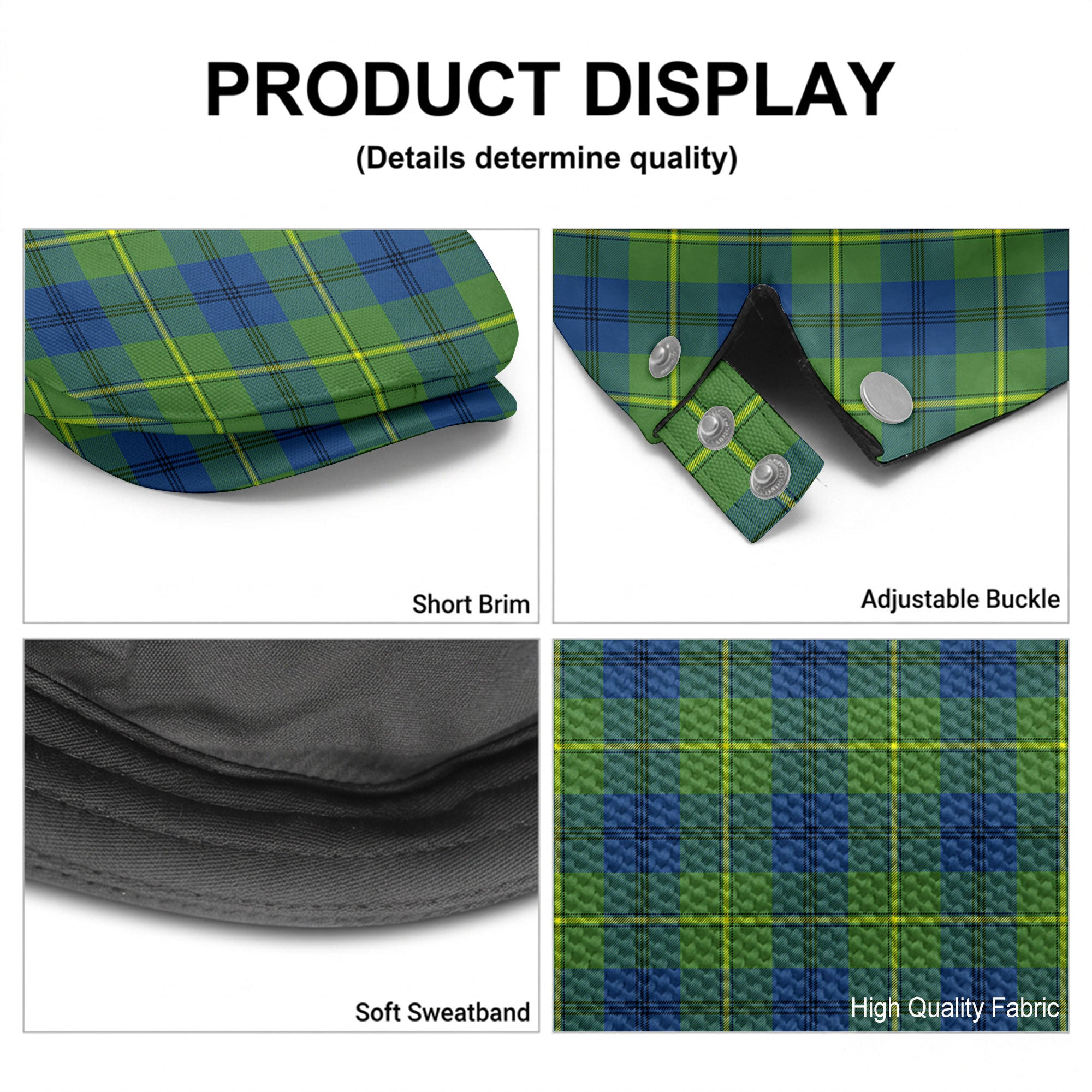 Johnson Ancient Tartan Flat Caps