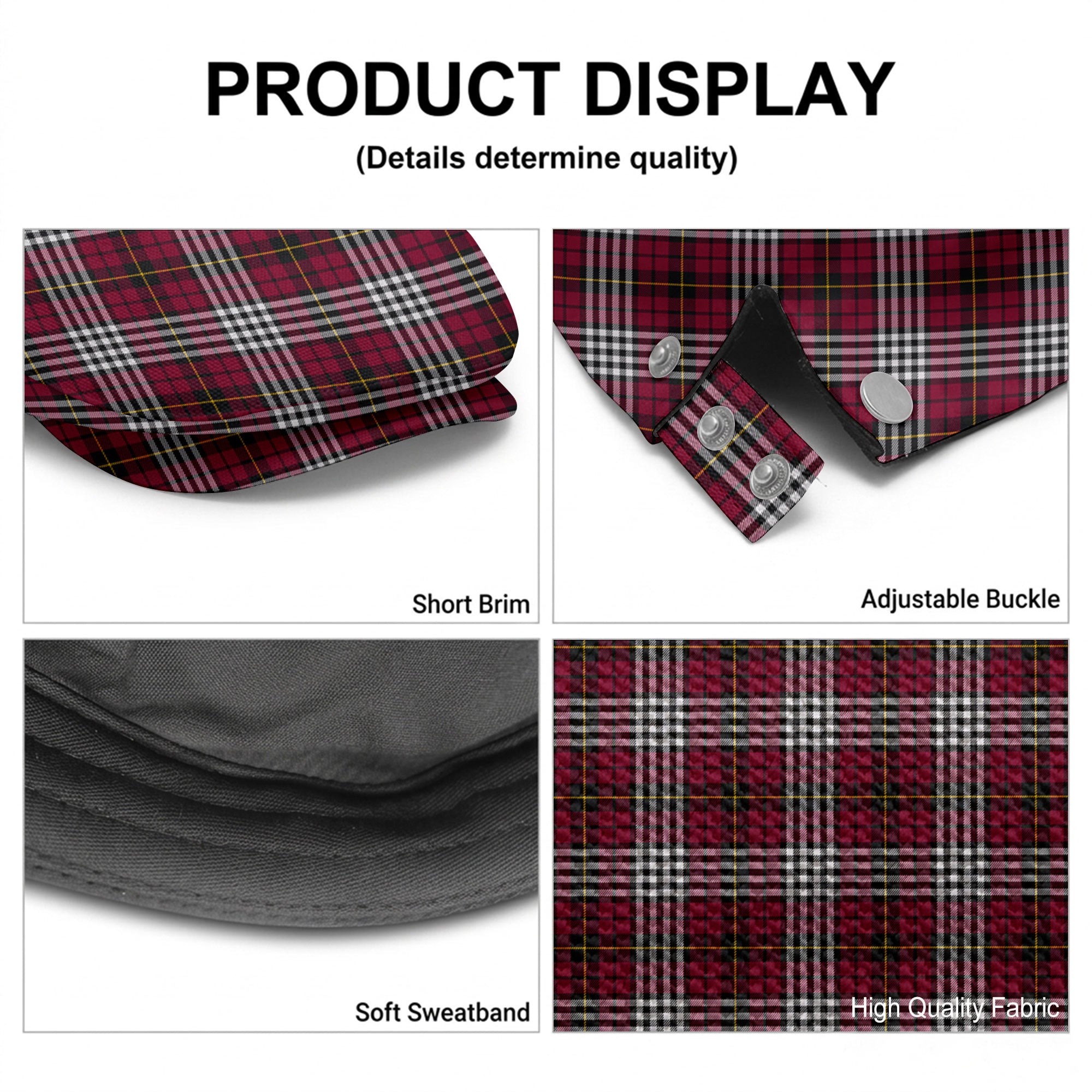Little Tartan Flat Caps