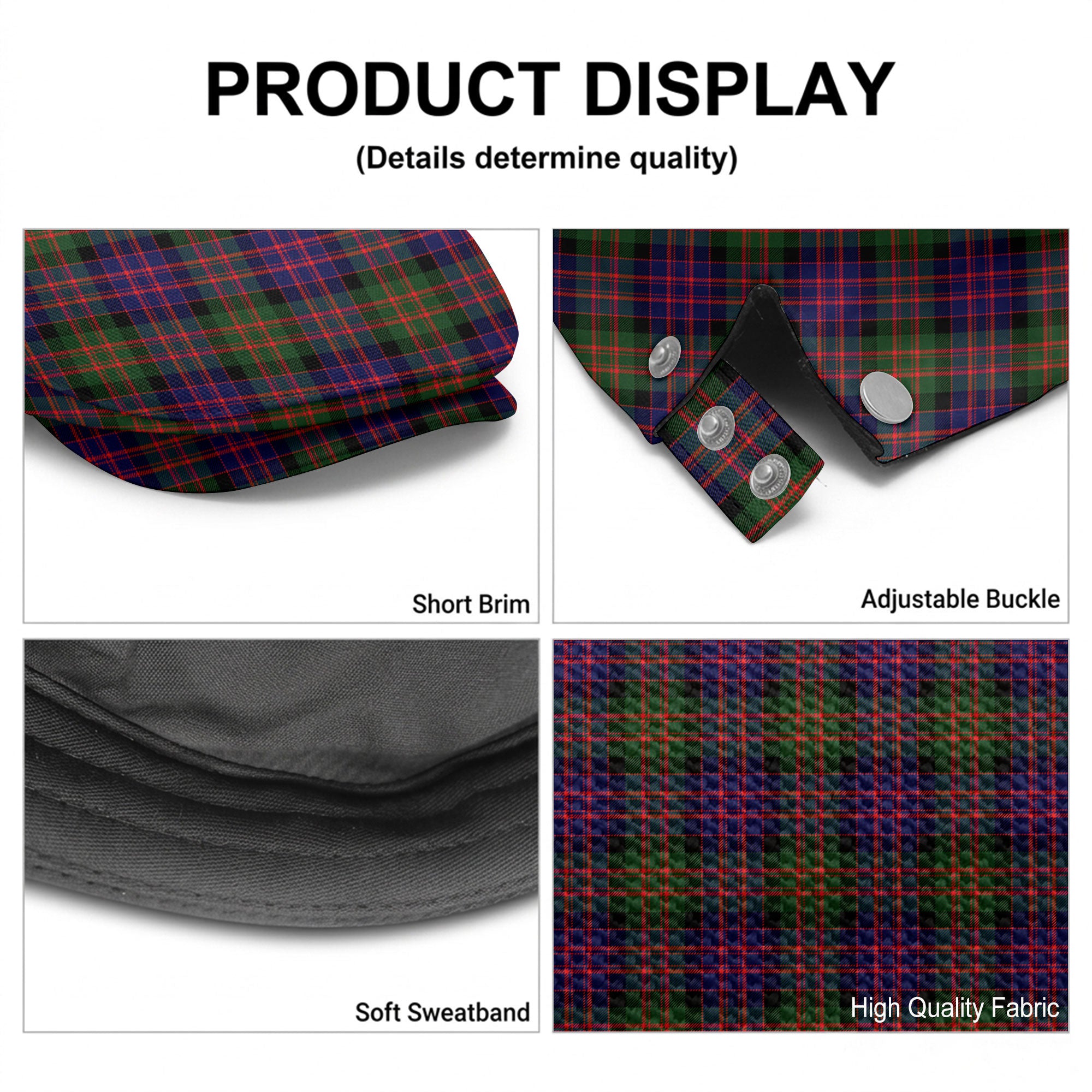 MacBrayne Tartan Flat Caps