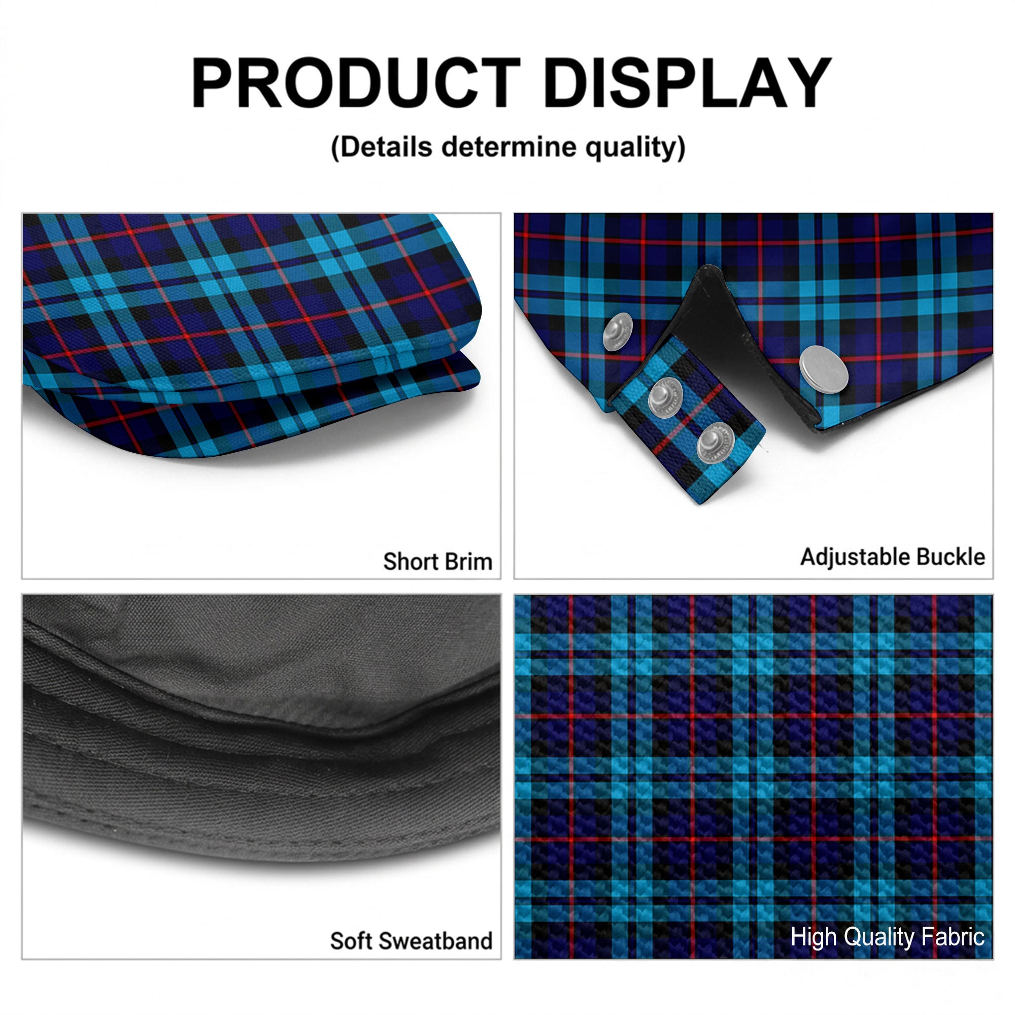 MacCorquodale Tartan Flat Caps