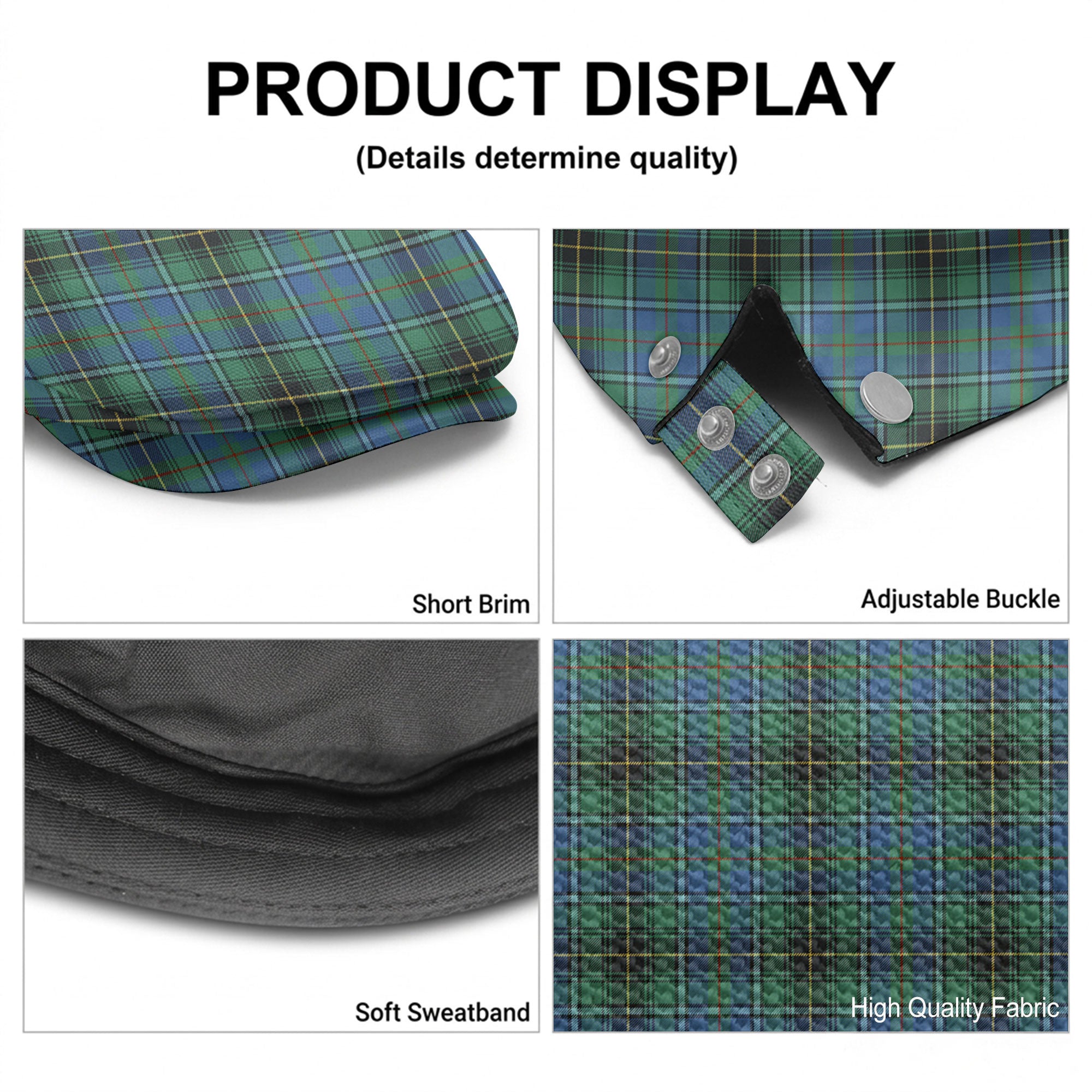 MacInnes Ancient Tartan Flat Caps