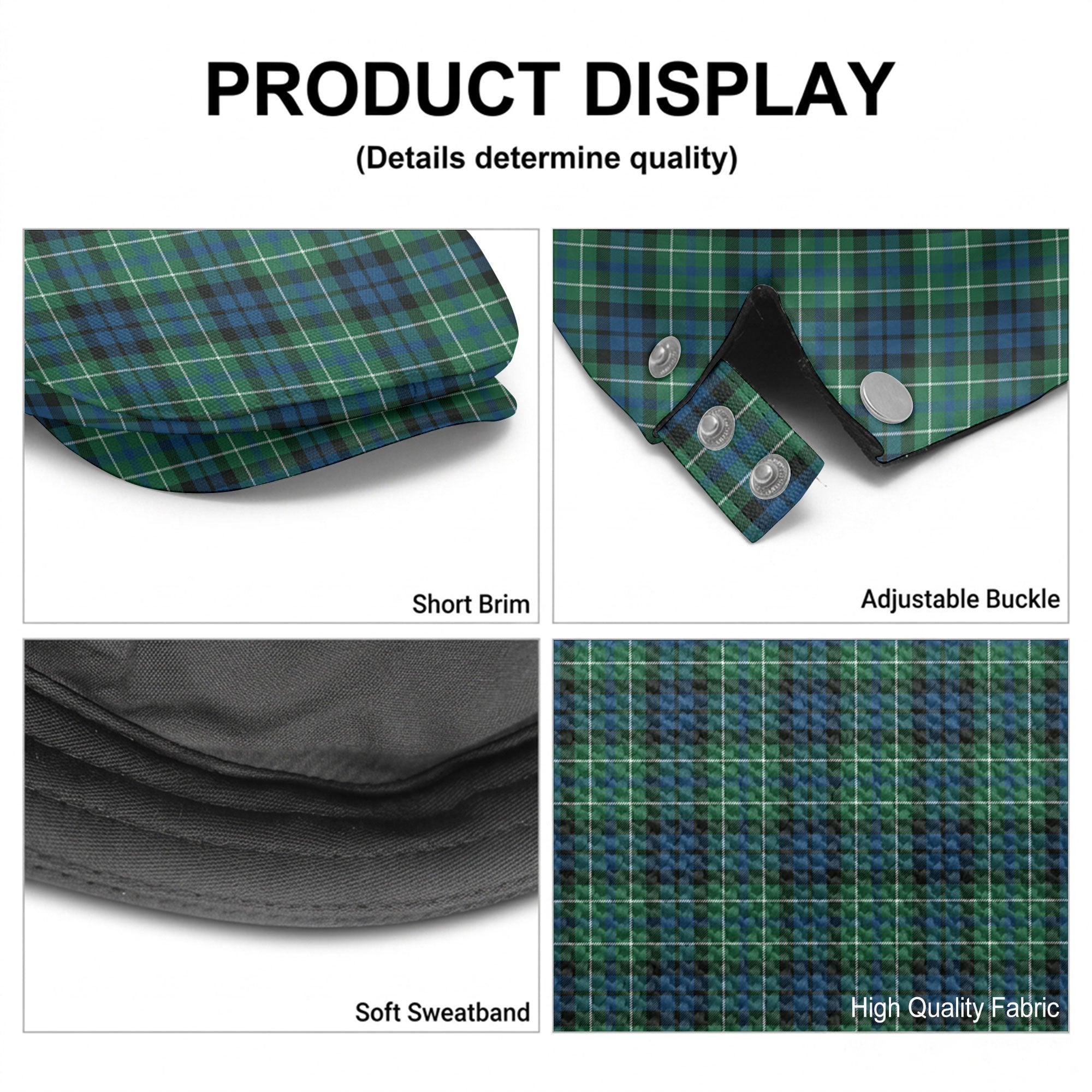 MacNeil of Colonsay Ancient Tartan Flat Caps