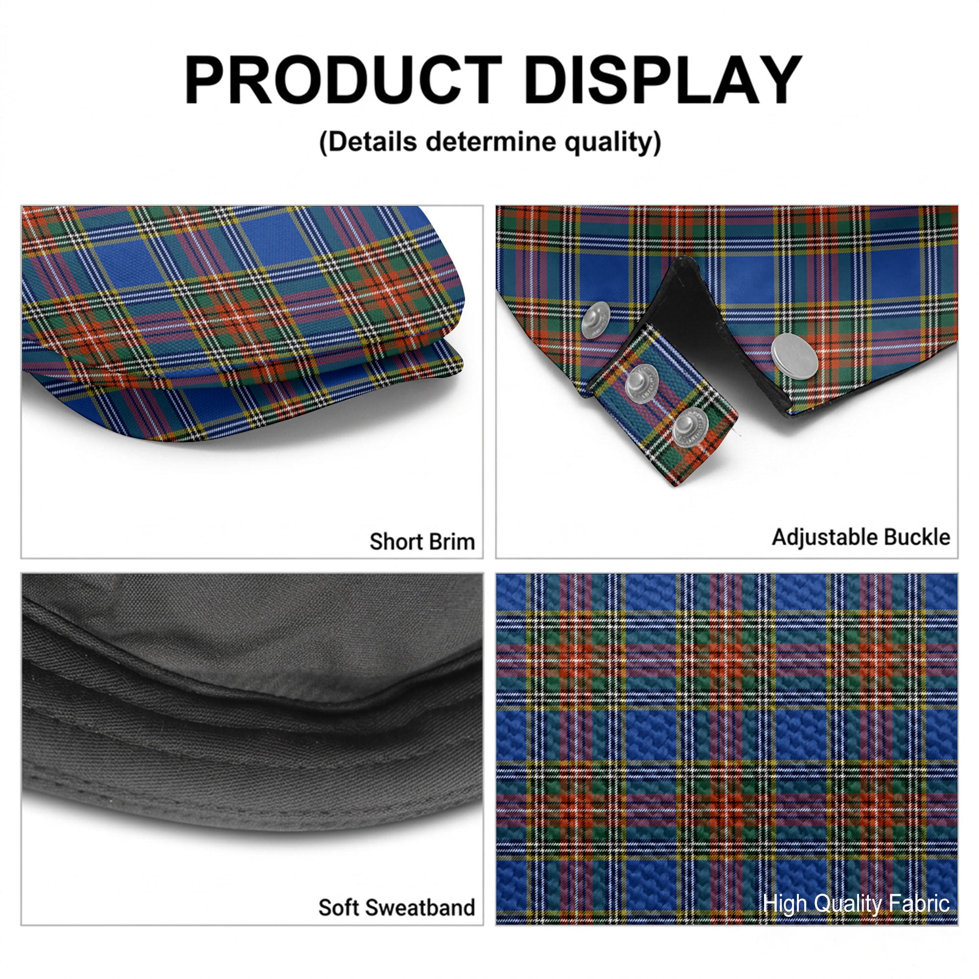 McBeth Ancient Tartan Flat Caps