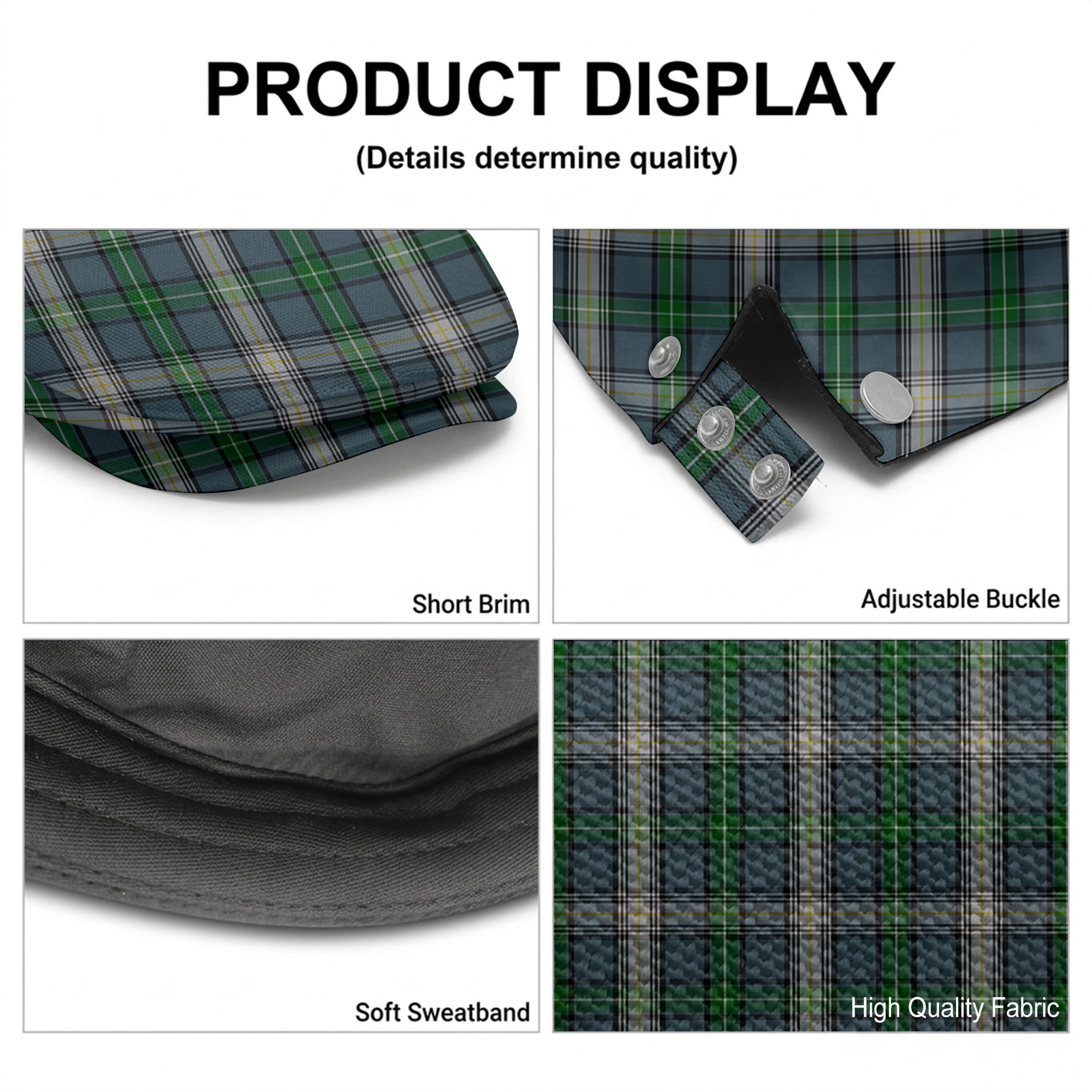 McDowall Tartan Flat Caps
