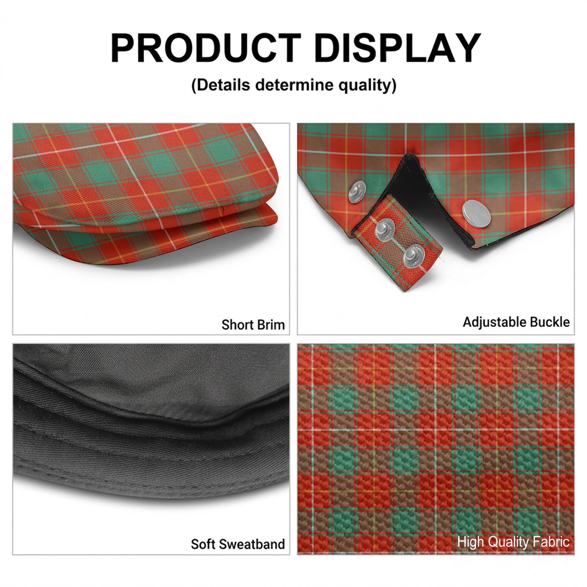 McFie Ancient Tartan Flat Caps