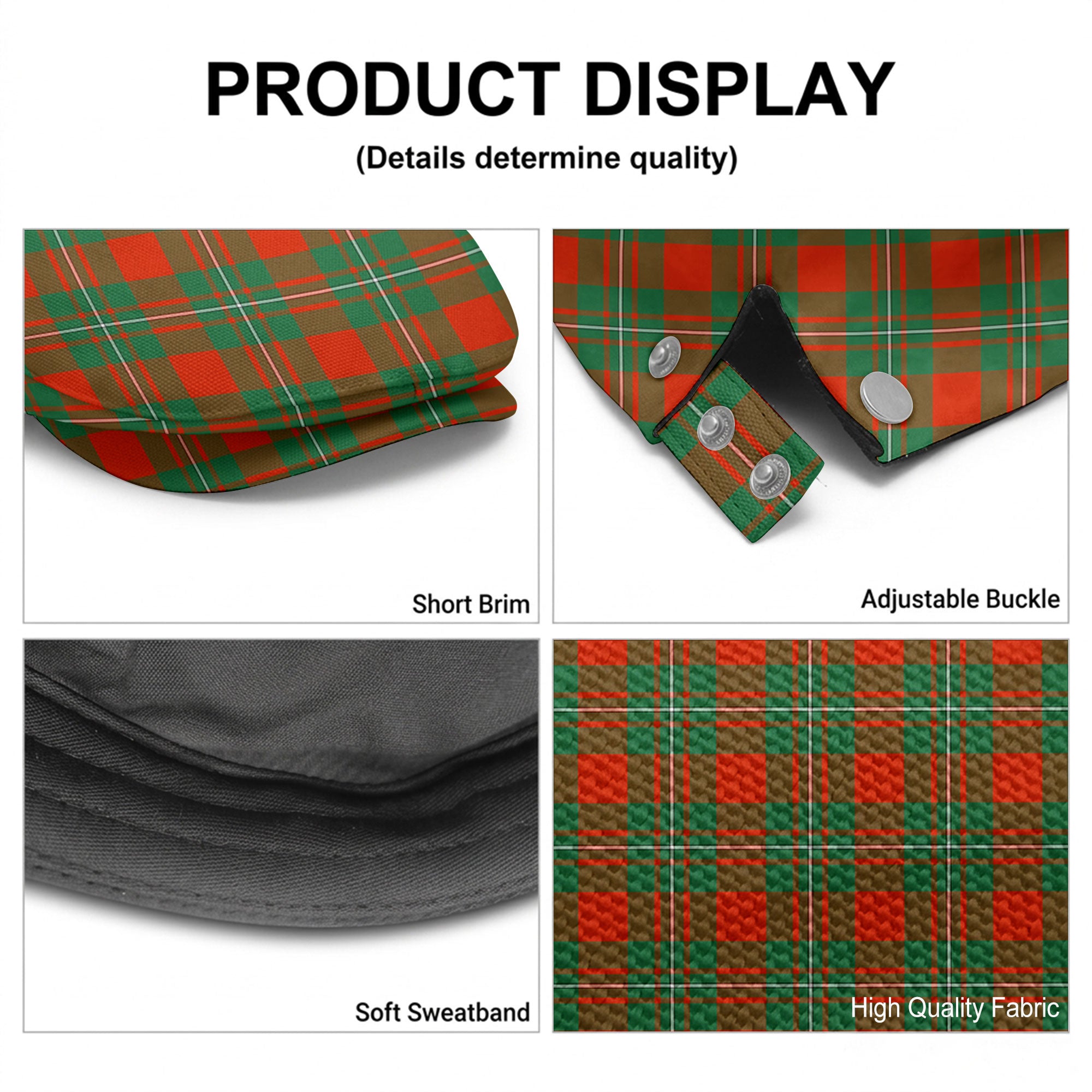 McGregor Ancient Tartan Flat Caps