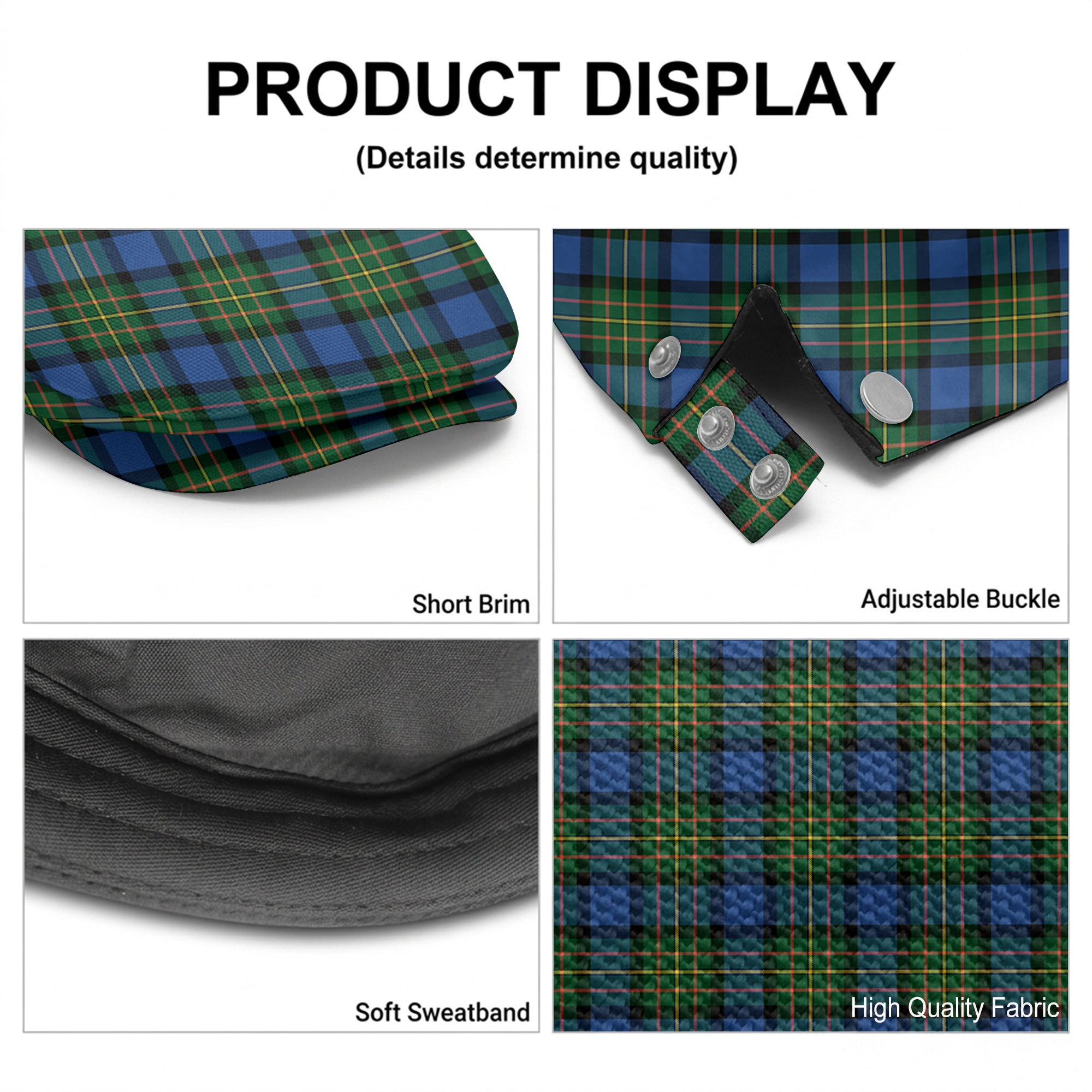 McLaren Ancient Tartan Flat Caps