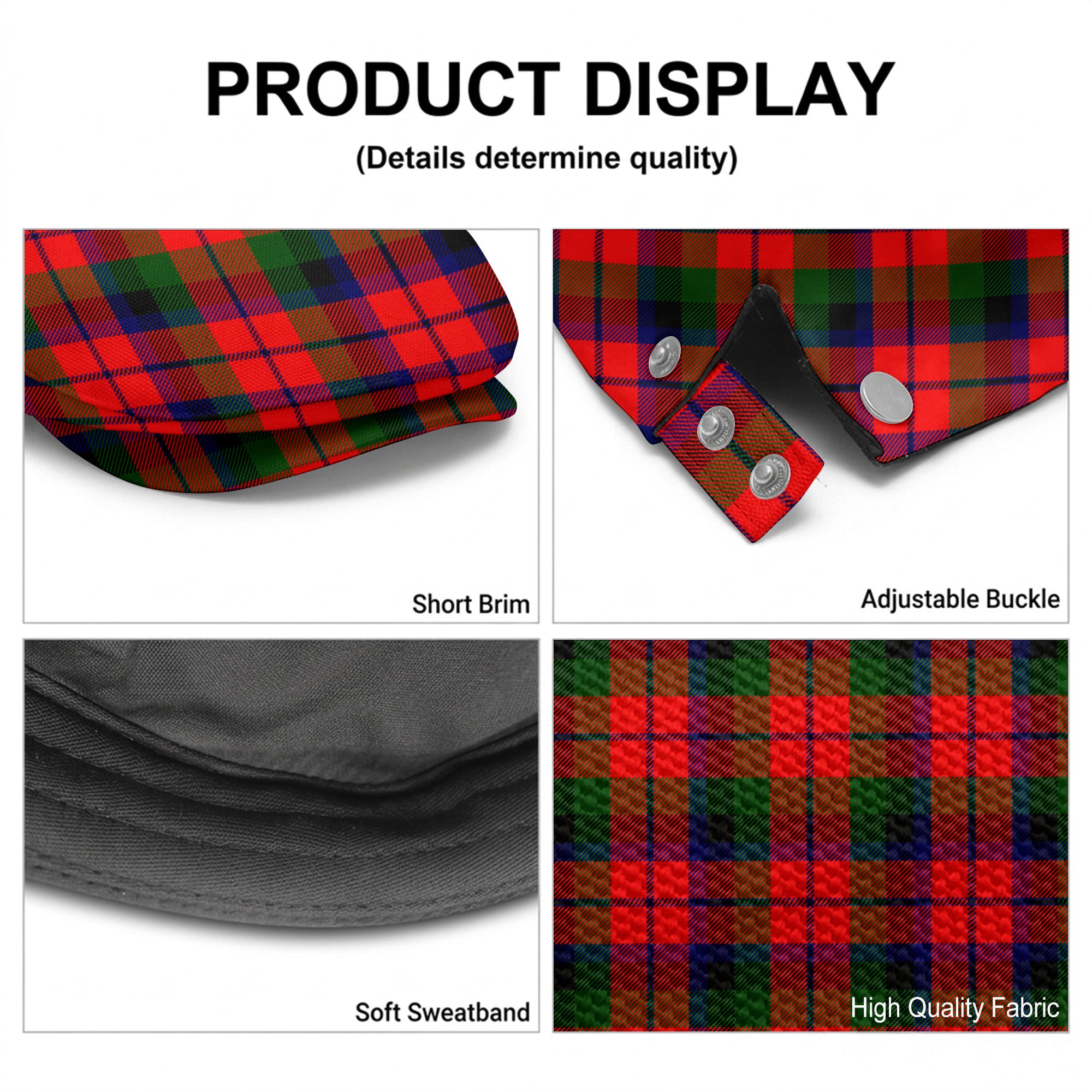 McNaughten Tartan Flat Caps