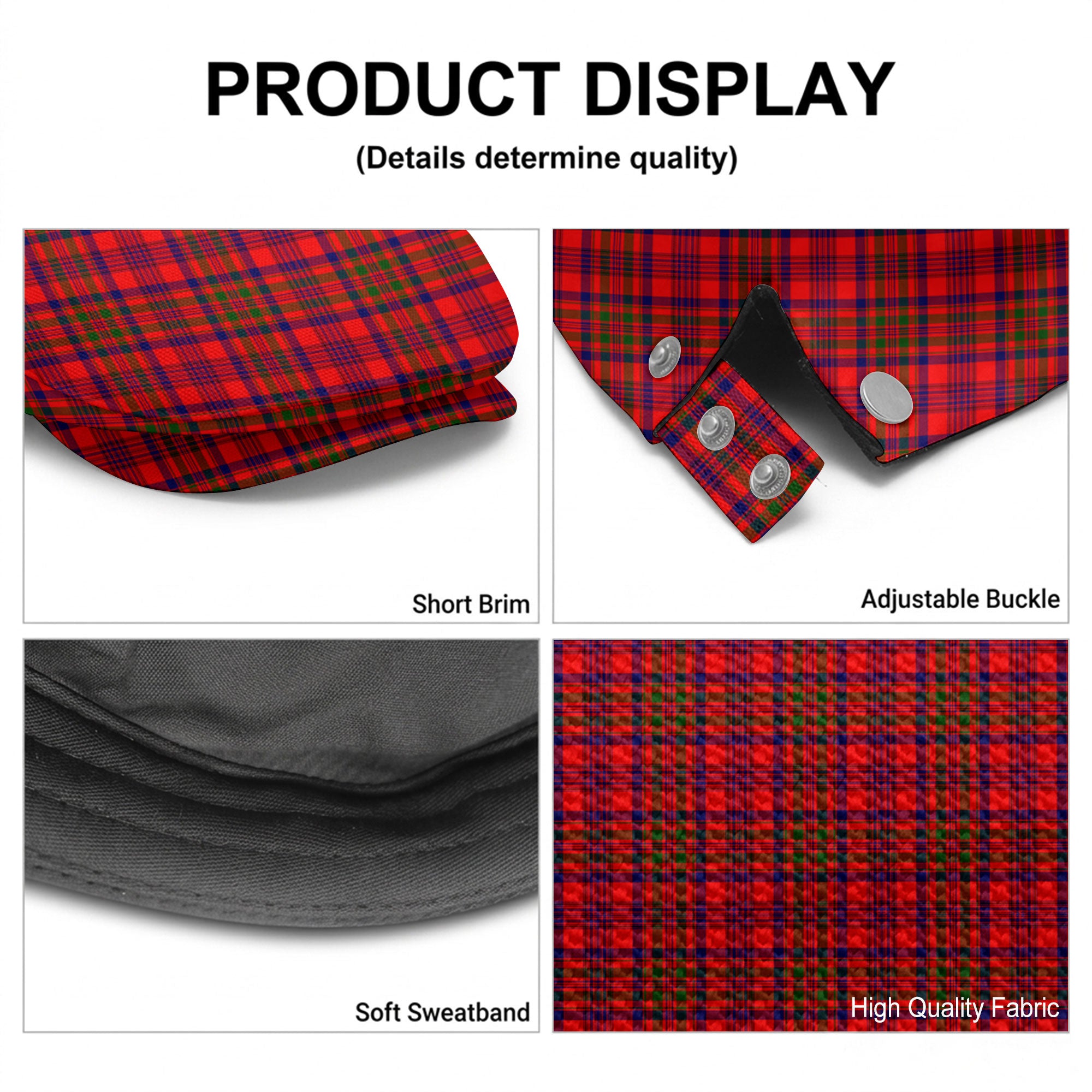 Murray (of Dysart) Tartan Flat Caps