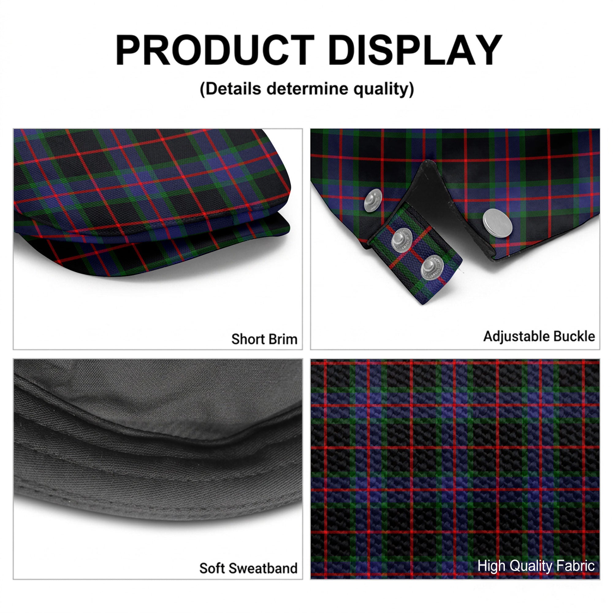 Nairn Tartan Flat Caps