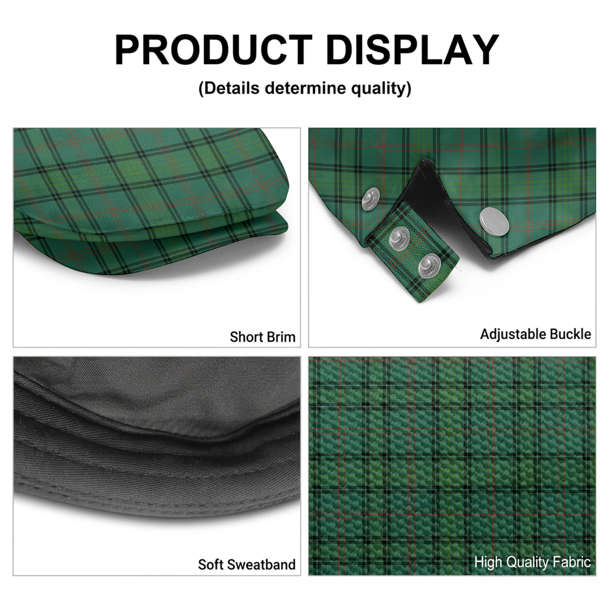 Ross Hunting Ancient Tartan Flat Caps