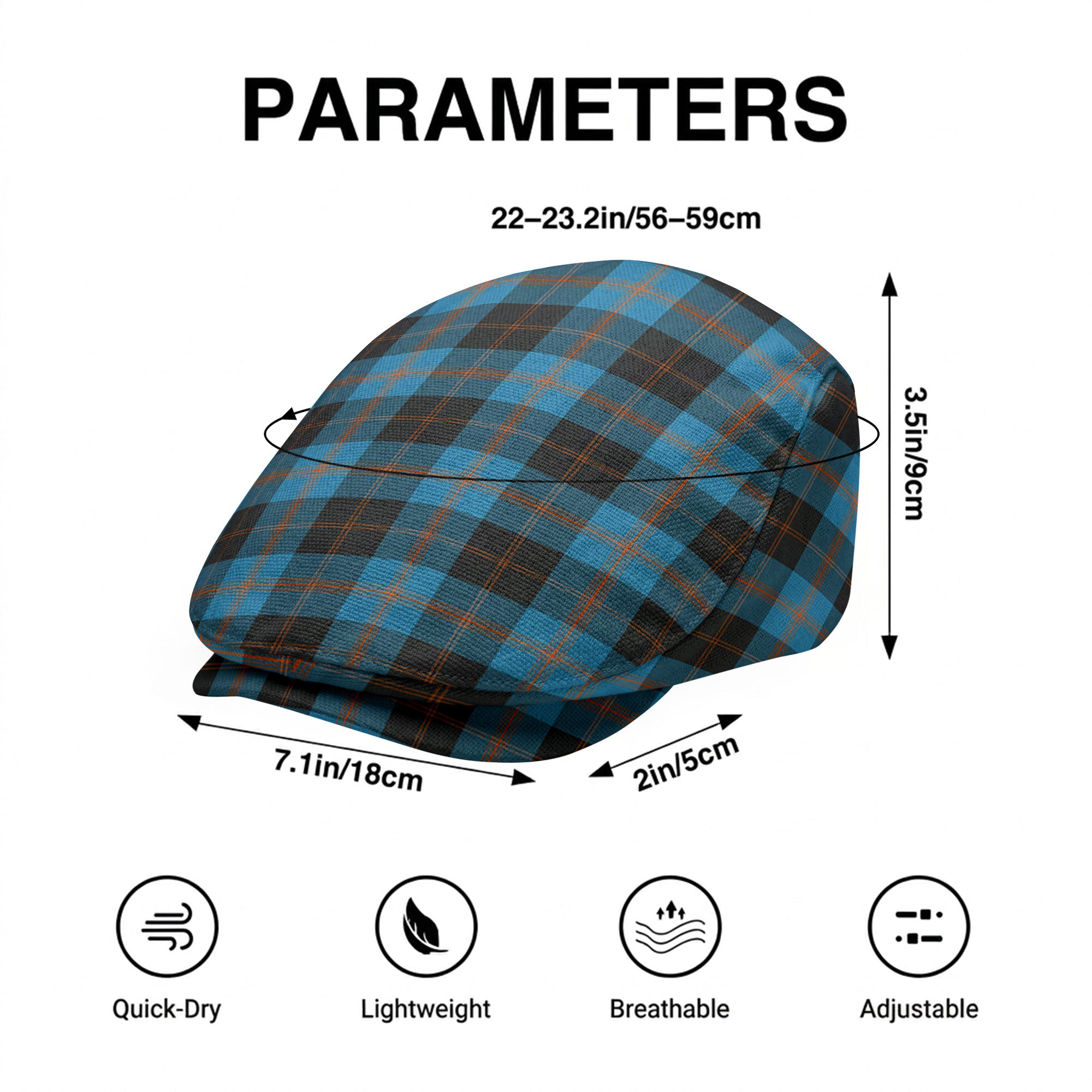 Horsburgh Tartan Flat Caps