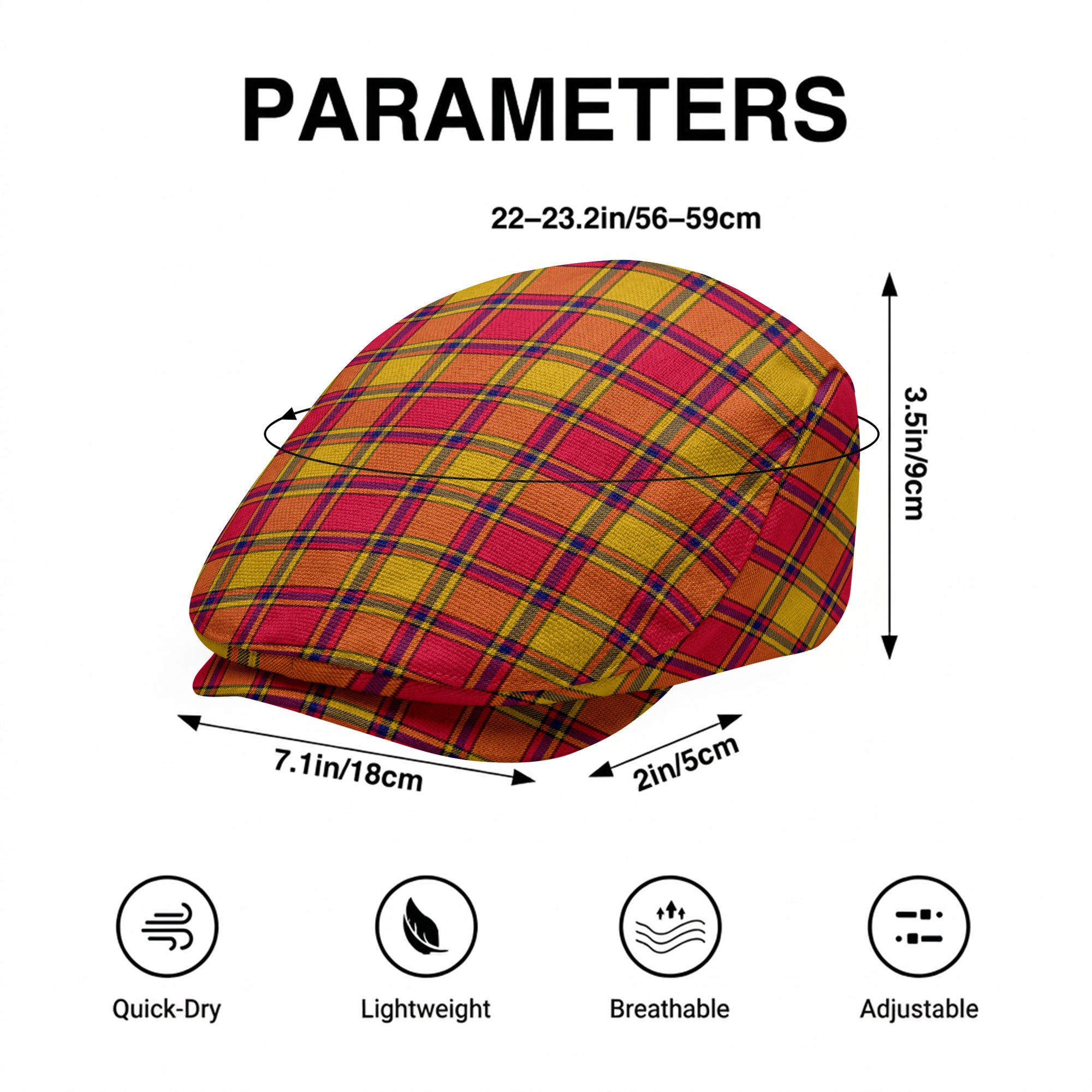 Scrymgeour Tartan Flat Caps