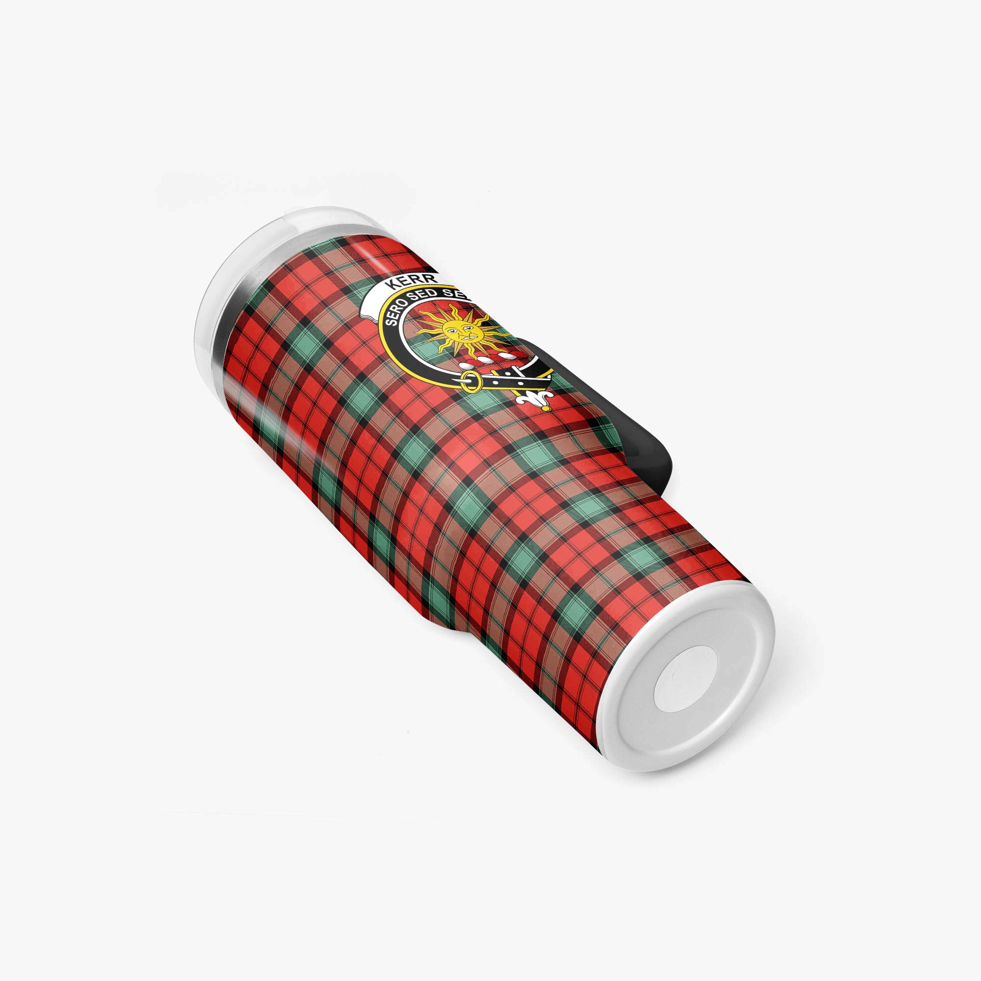 Kerr Ancient Tartan Crest 40 oz Insulated Tumbler with Handle