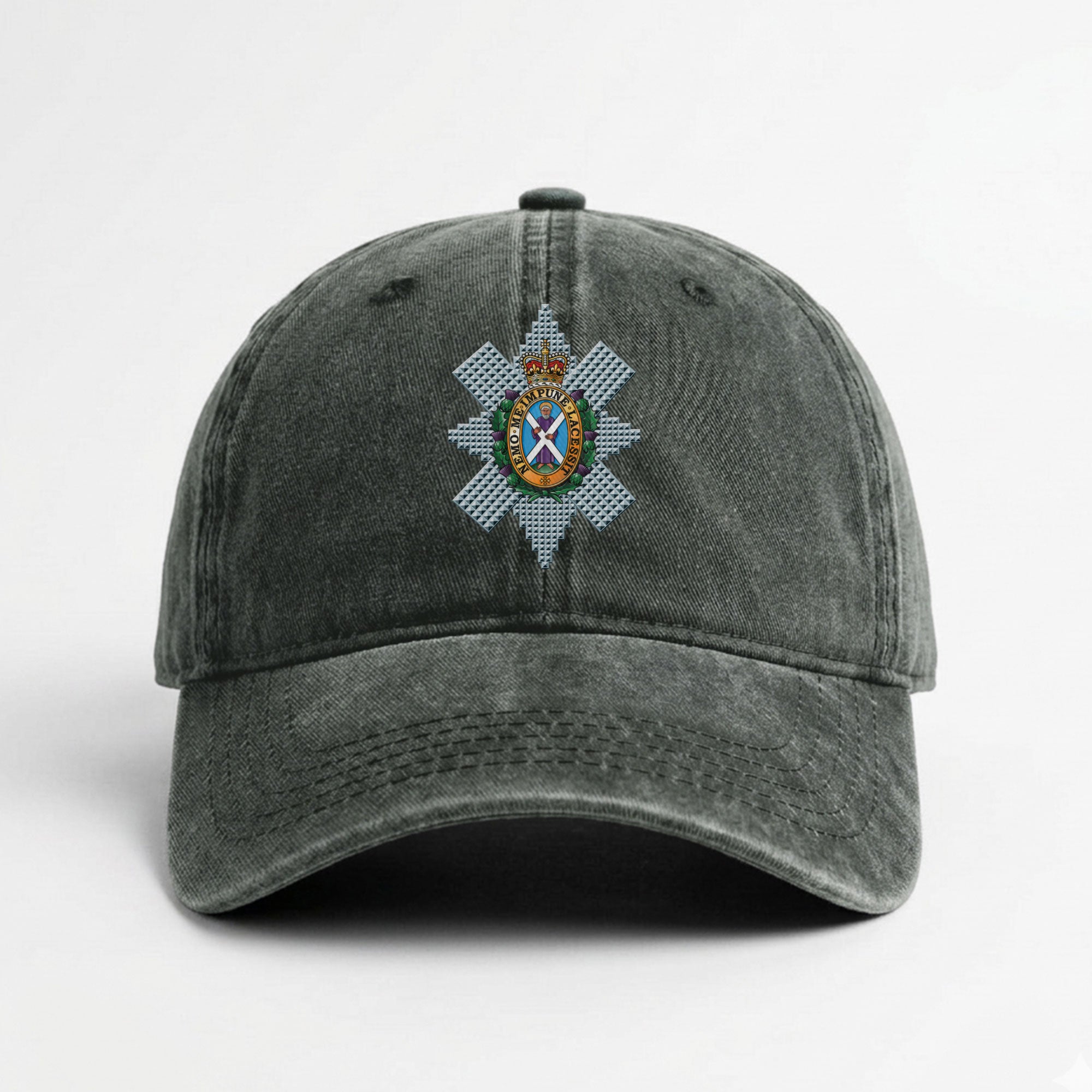Black Watch Crest Washed Classic Cap