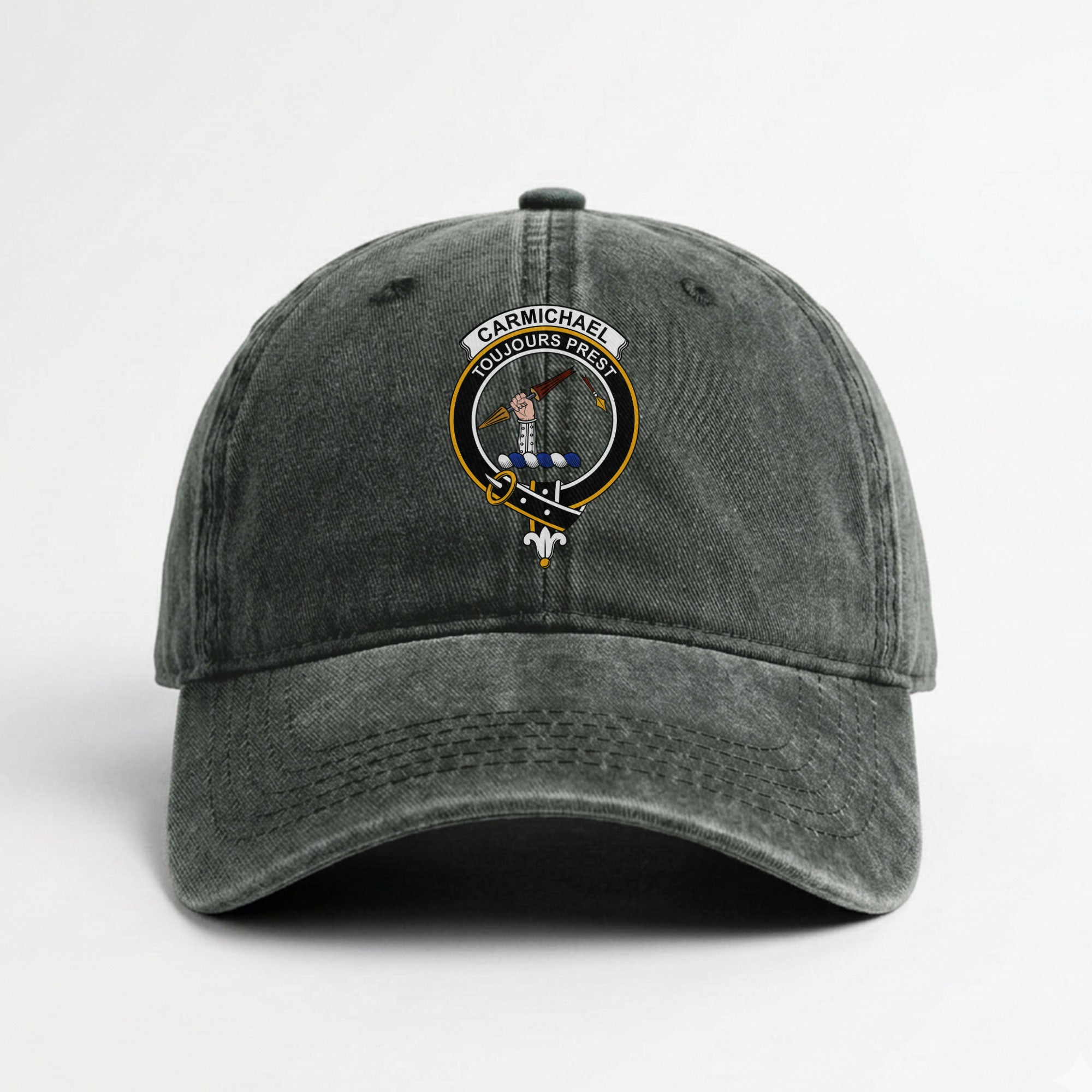Carmichael Crest Washed Classic Cap