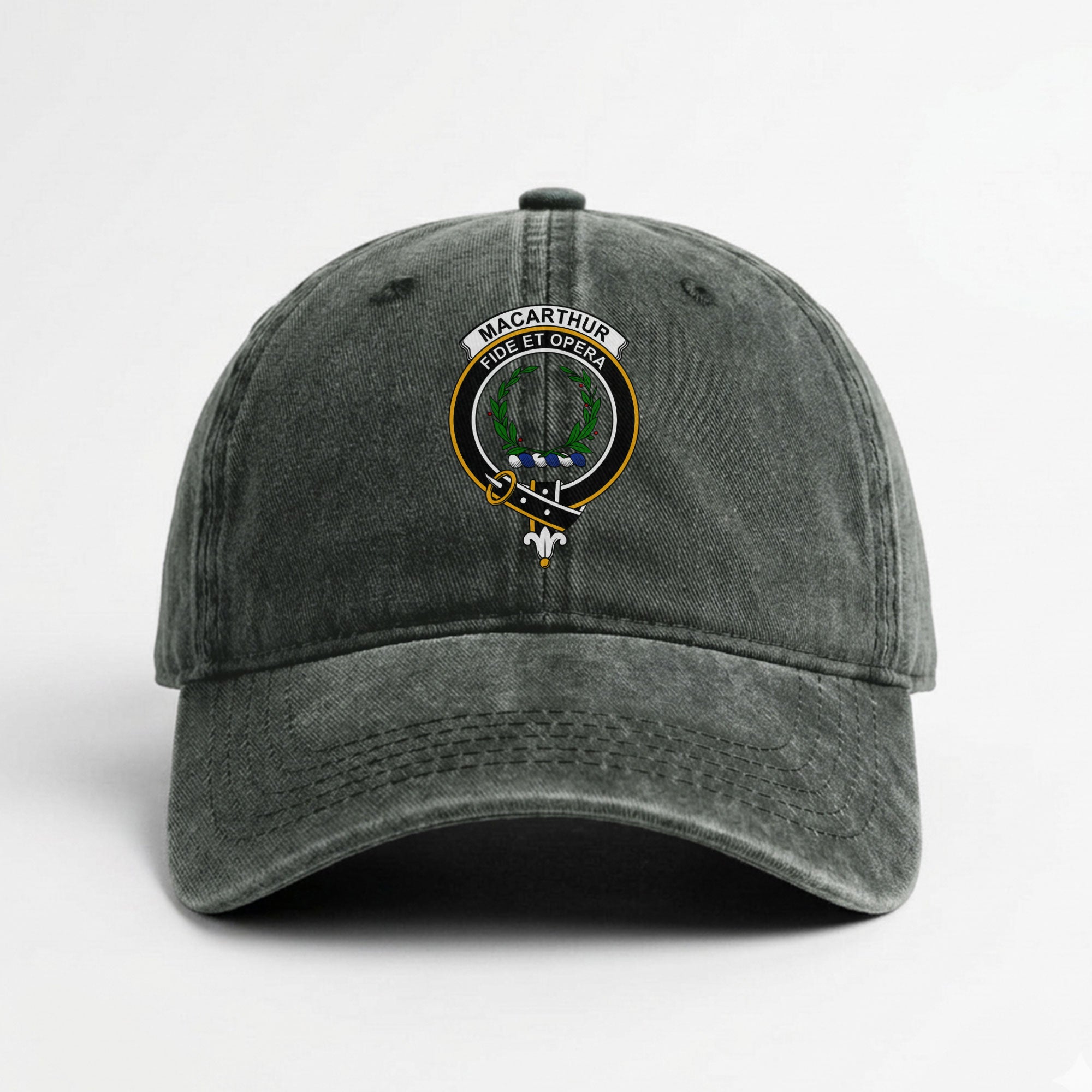 MacArthur Crest Washed Classic Cap