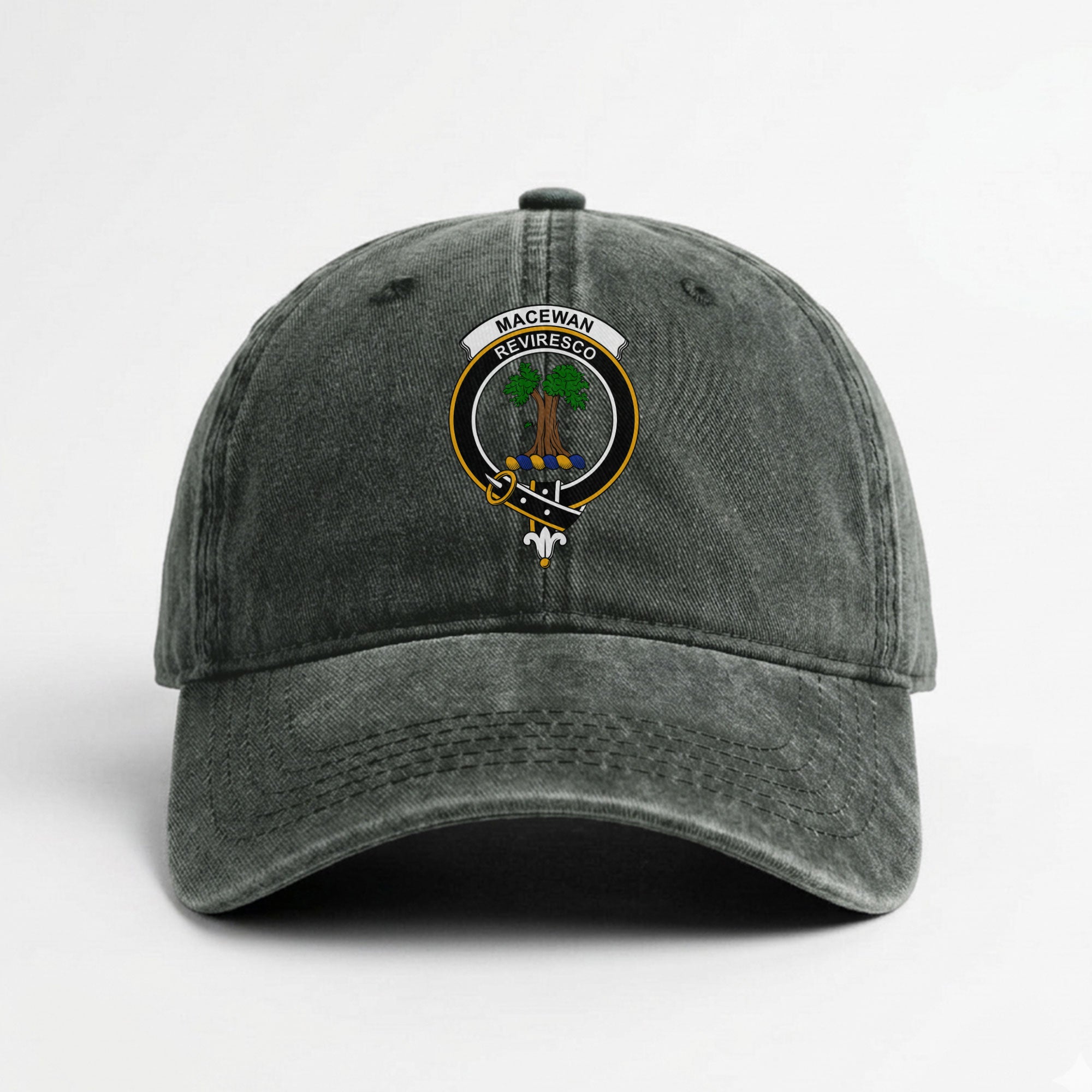 MacEwan Crest Washed Classic Cap