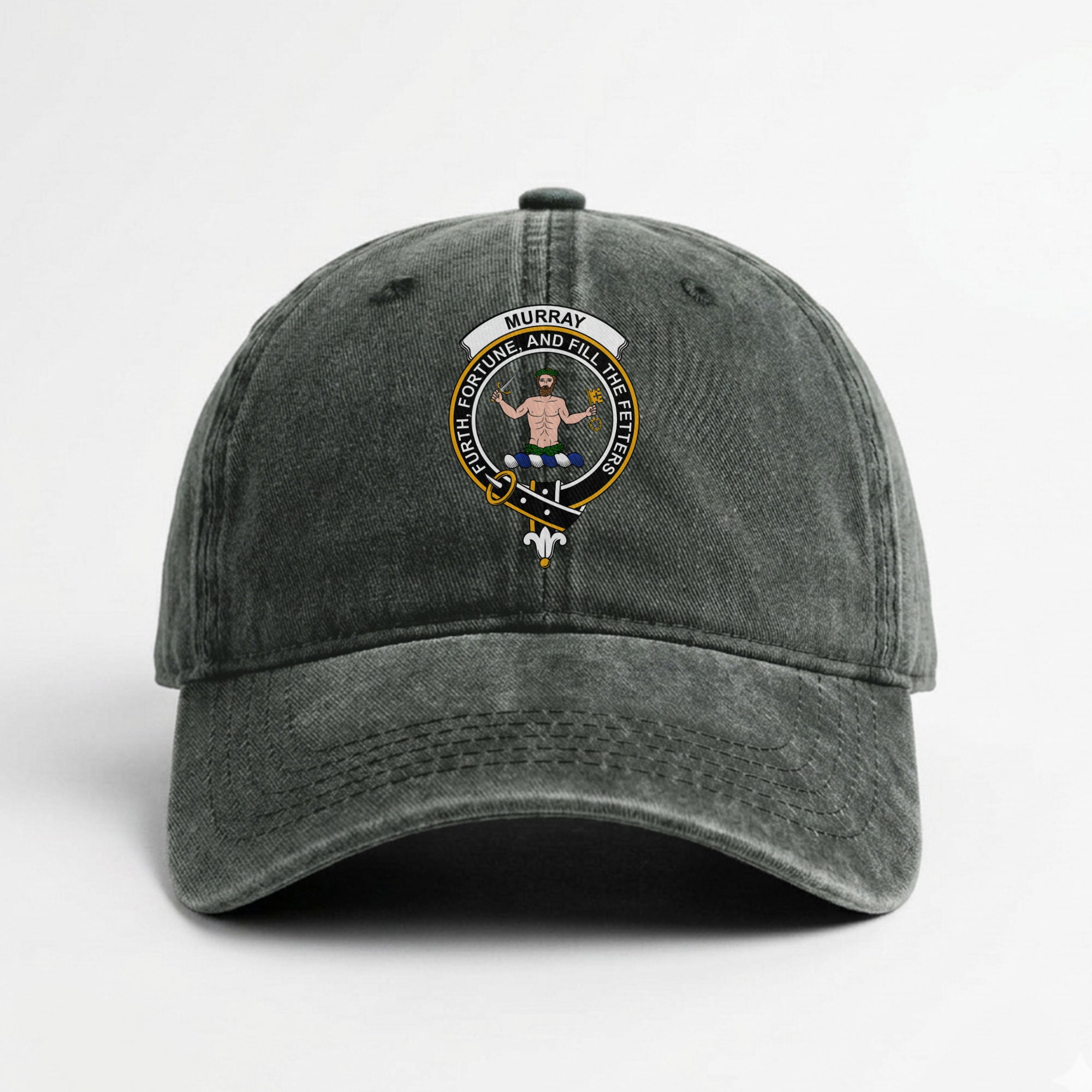 Murray of Atholl Crest Washed Classic Cap