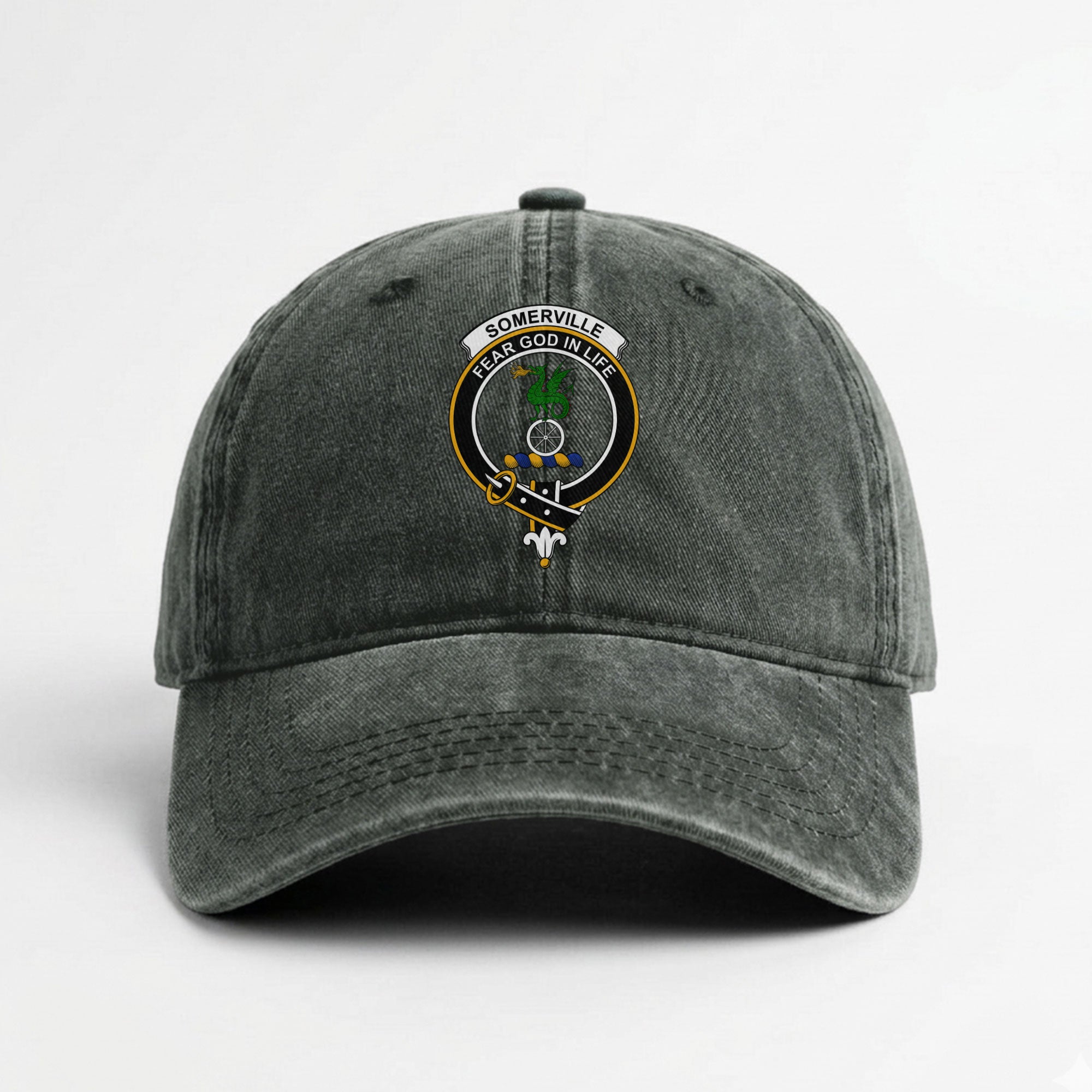 Somerville Crest Washed Classic Cap