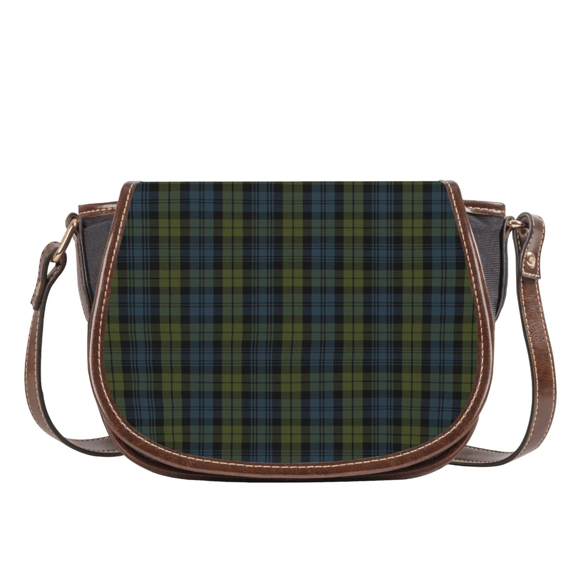 Campbell Tartan Saddle Handbags