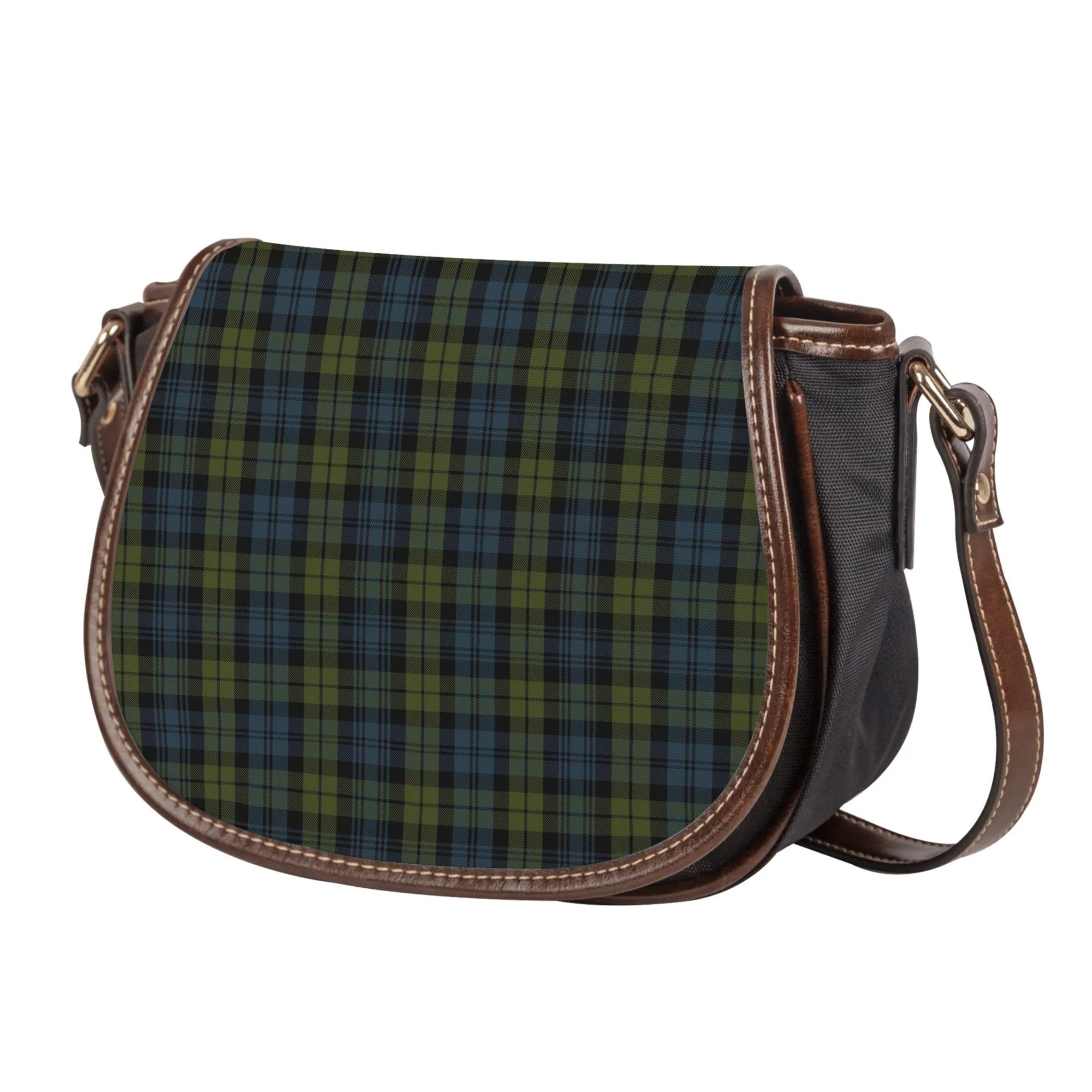 Campbell Tartan Saddle Handbags