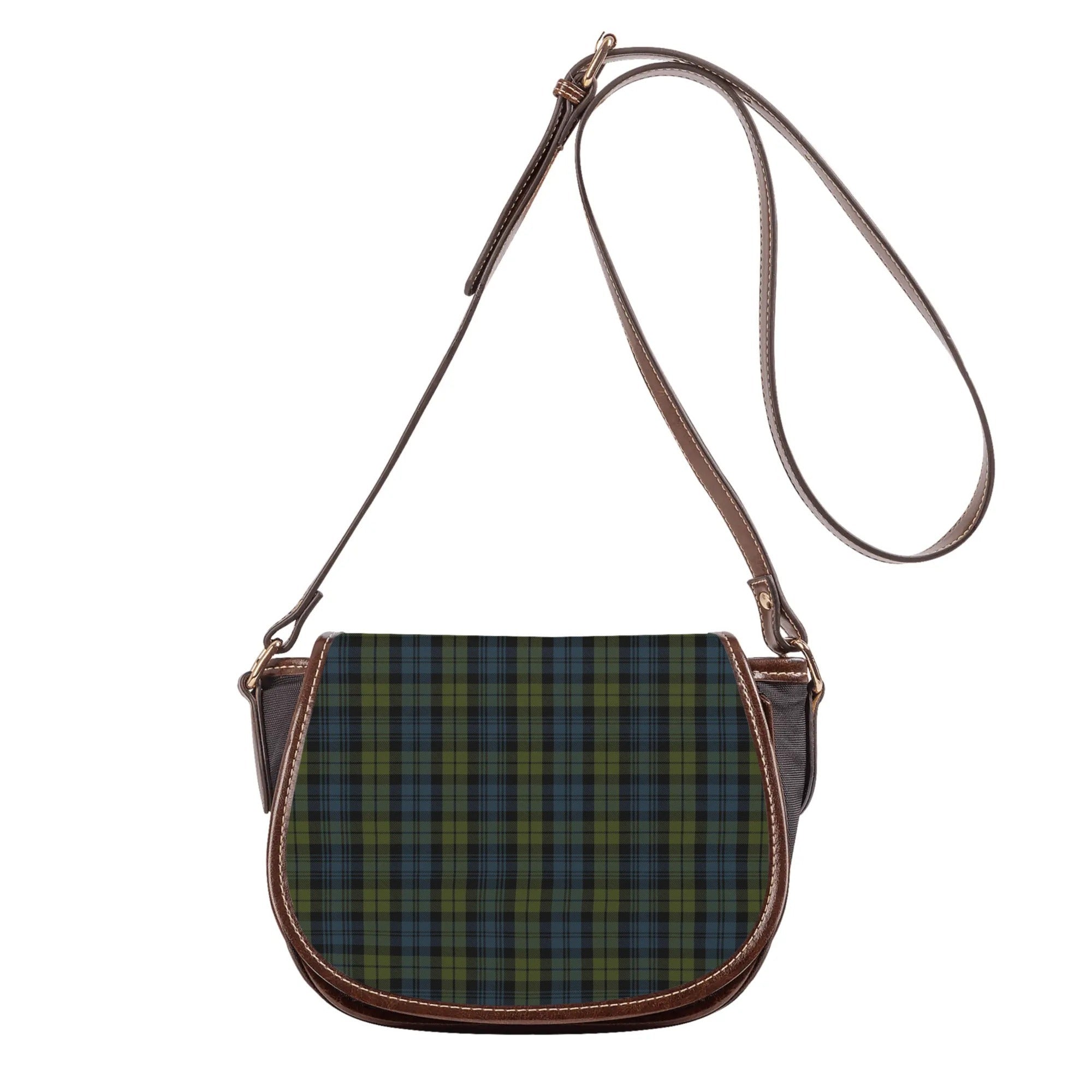 Campbell Tartan Saddle Handbags