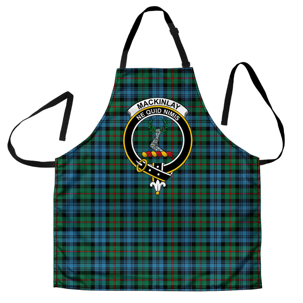 MacKinlay Ancient Tartan Crest Apron