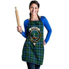 MacKinlay Ancient Tartan Crest Apron