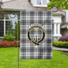 Glendinning Tartan Crest Garden Flag
