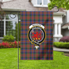 MacDuff Hunting Modern Tartan Crest Garden Flag