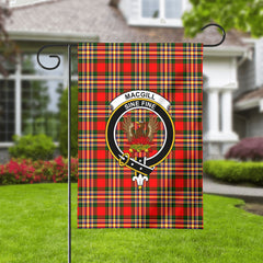 MacGill Modern Tartan Crest Garden Flag