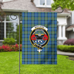 MacLeod of Harris Ancient Tartan Crest Garden Flag