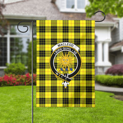 MacLeod of Lewis Modern Tartan Crest Garden Flag