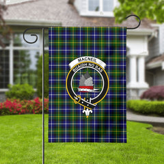 MacNeil of Barra Modern Tartan Crest Garden Flag