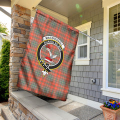 MacDougall Ancient Tartan Crest Garden Flag
