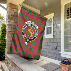 MacKintosh Modern Tartan Crest Garden Flag