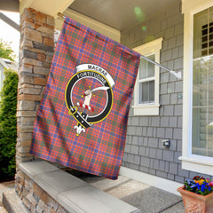 MacRae Ancient Tartan Crest Garden Flag